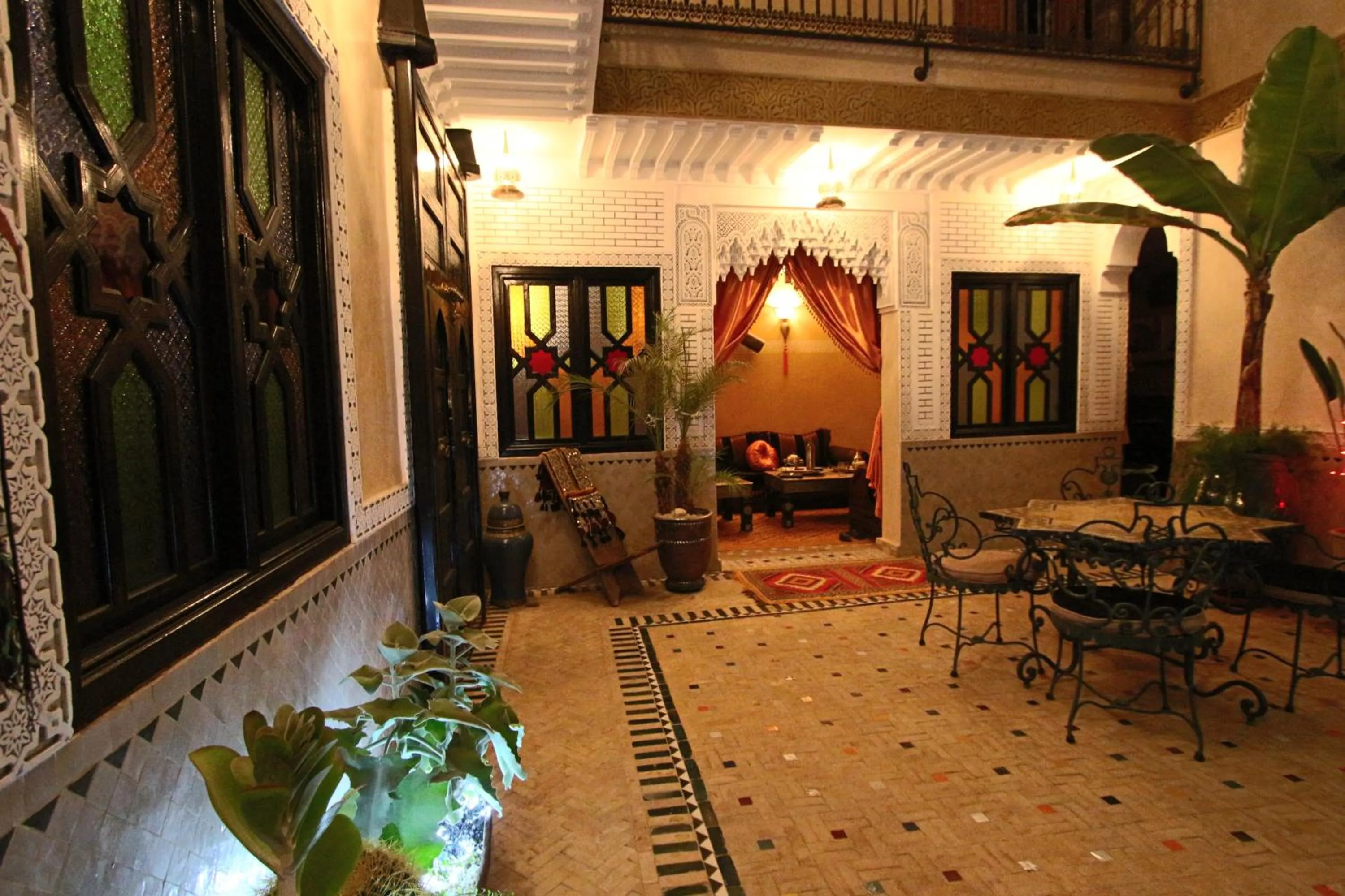 Patio in RIAD MAKENE MOUCHKILL