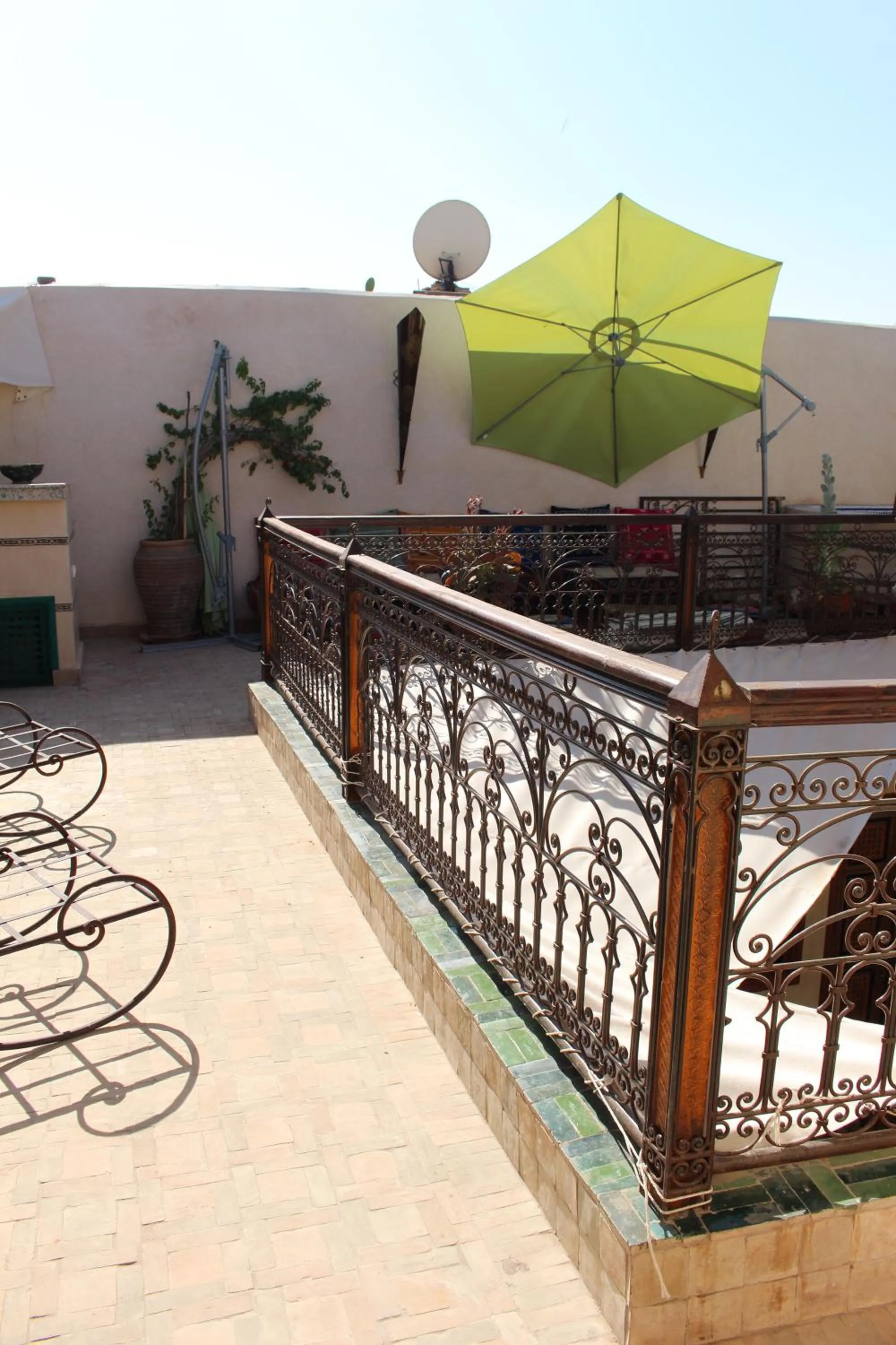 Balcony/Terrace in RIAD MAKENE MOUCHKILL