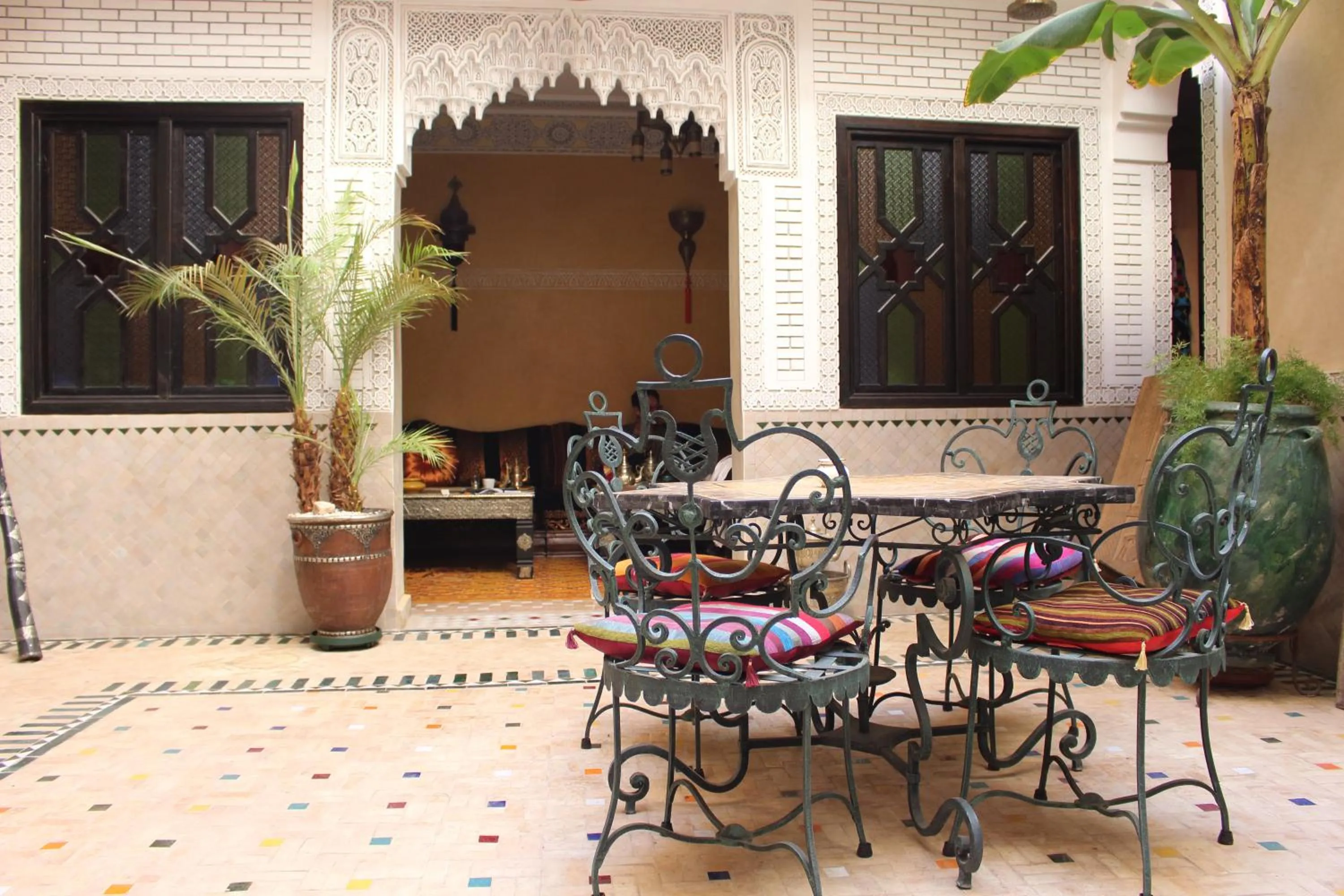 Patio in RIAD MAKENE MOUCHKILL