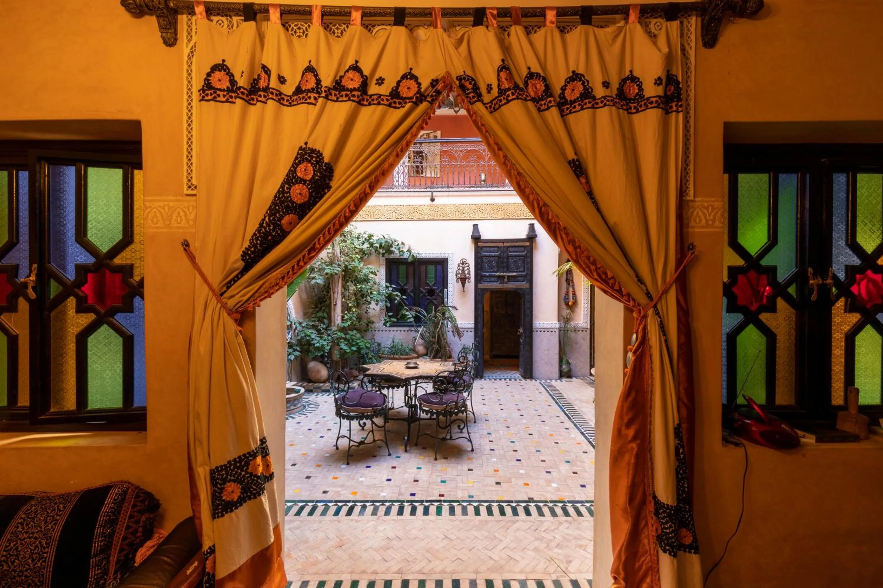 Patio in RIAD MAKENE MOUCHKILL