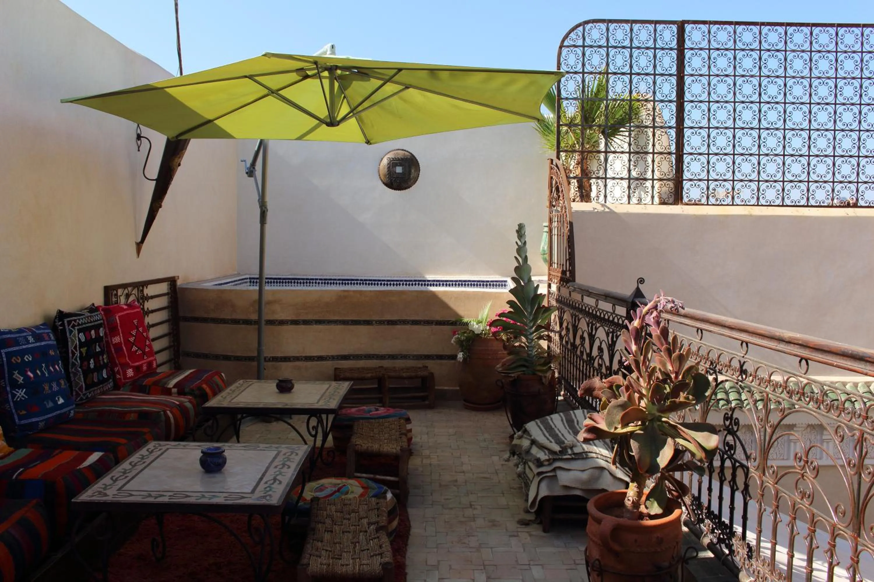 Balcony/Terrace in RIAD MAKENE MOUCHKILL