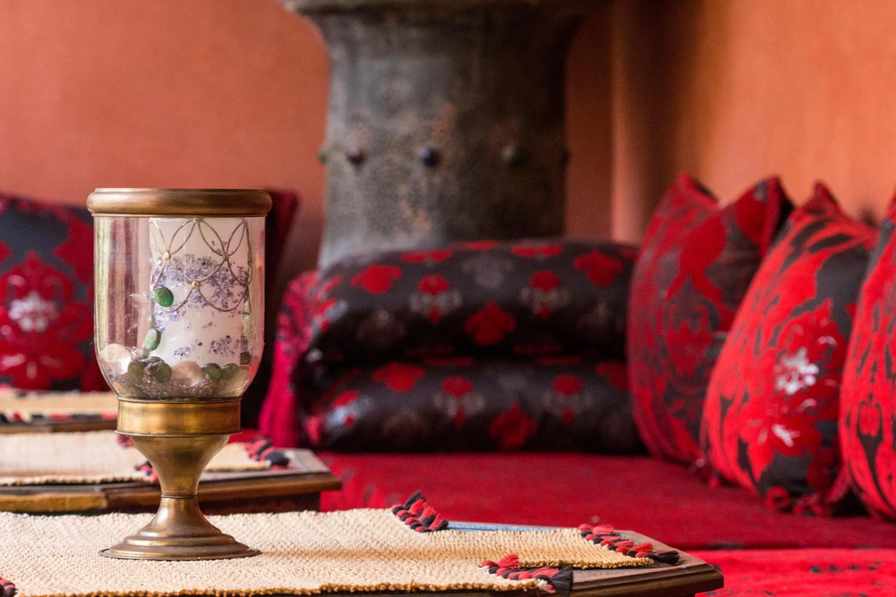 Living room in RIAD MAKENE MOUCHKILL