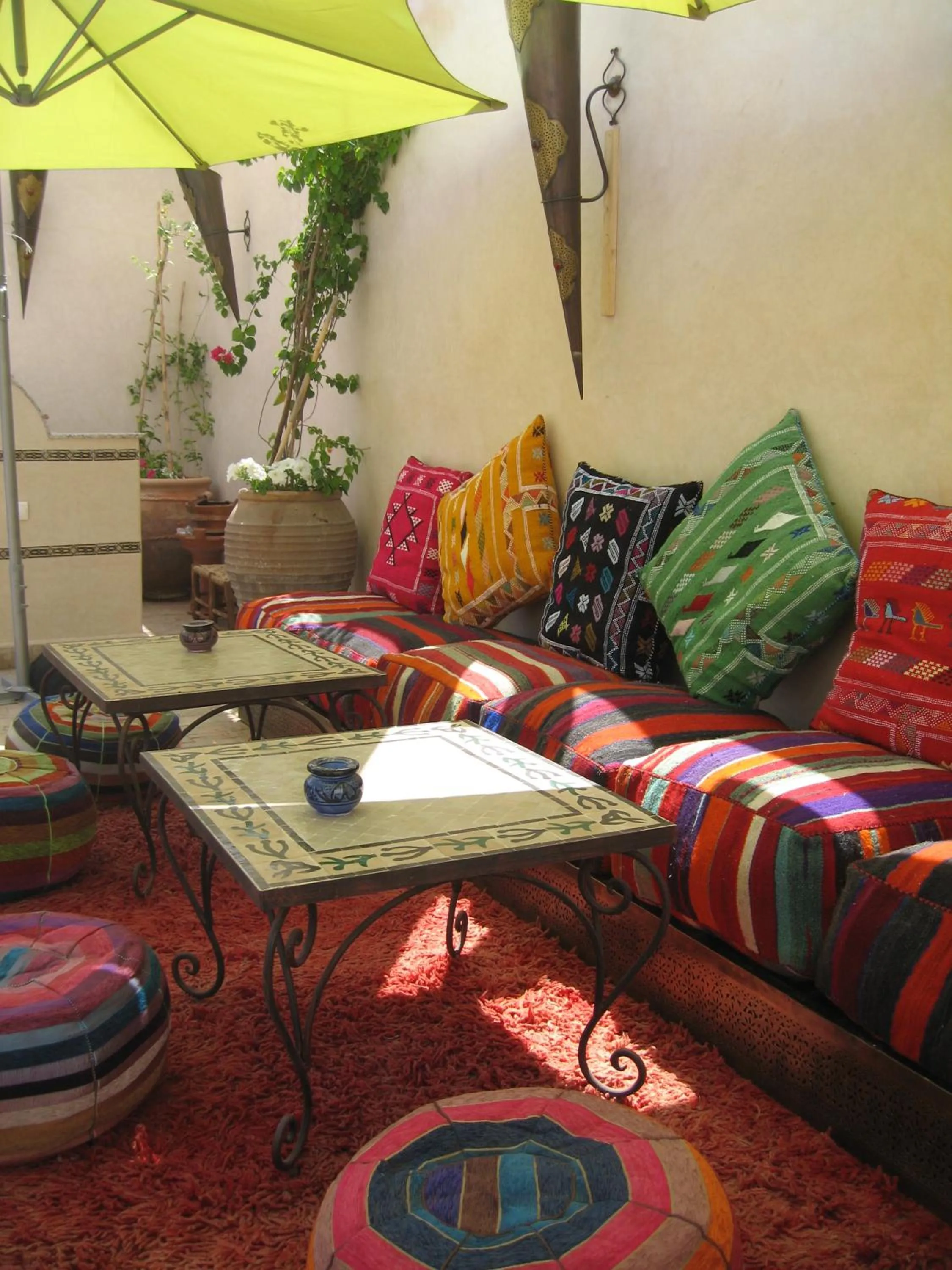 Seating area in RIAD MAKENE MOUCHKILL