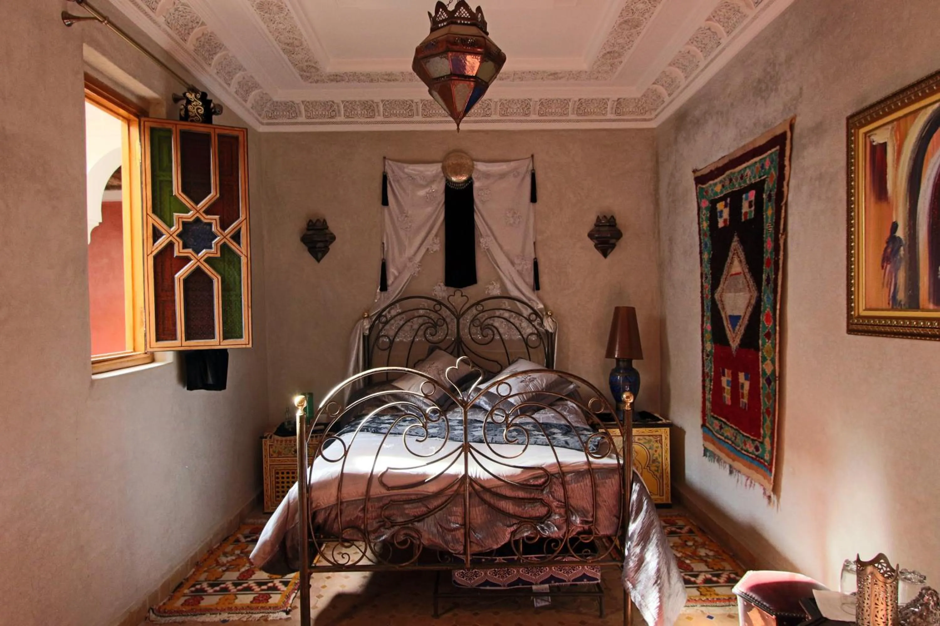 Bedroom, Bed in RIAD MAKENE MOUCHKILL