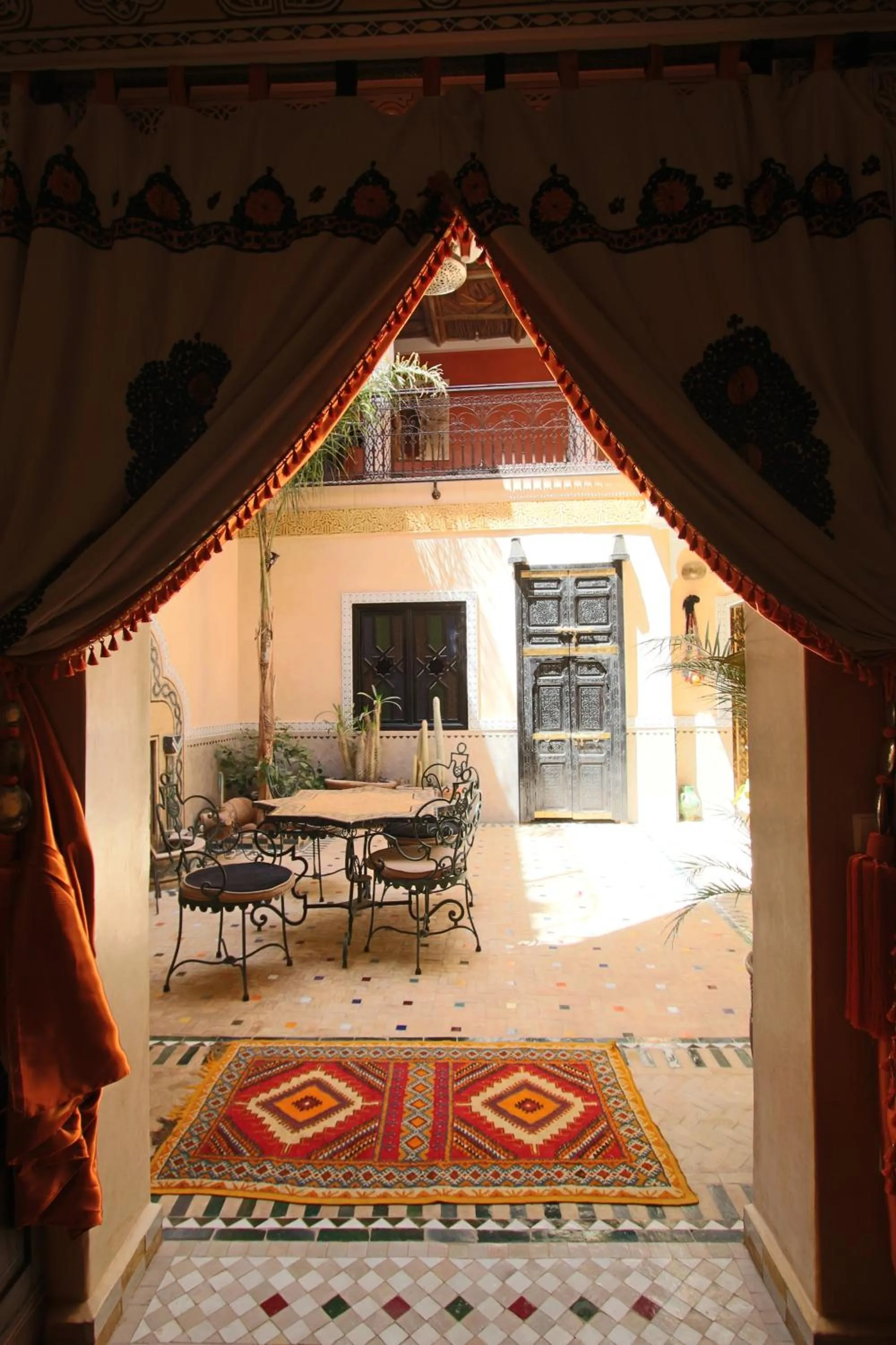 Patio in RIAD MAKENE MOUCHKILL
