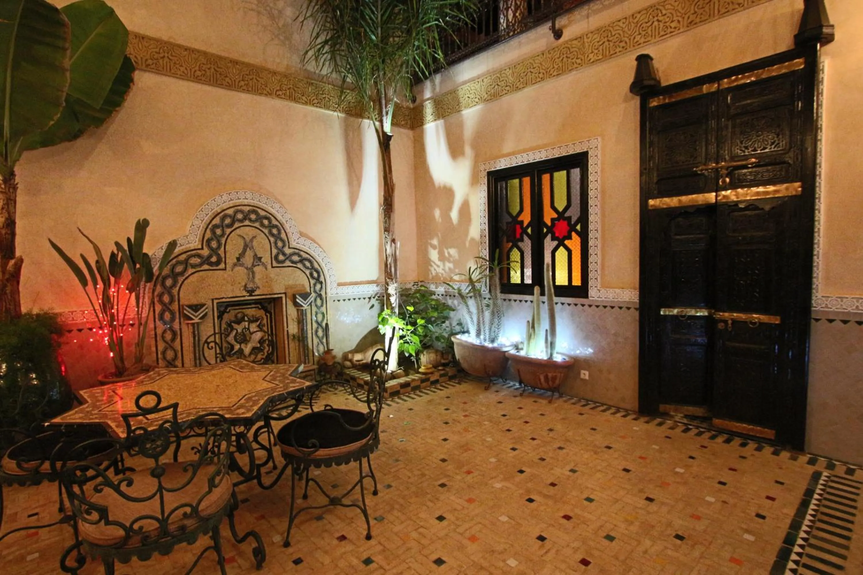 Patio in RIAD MAKENE MOUCHKILL