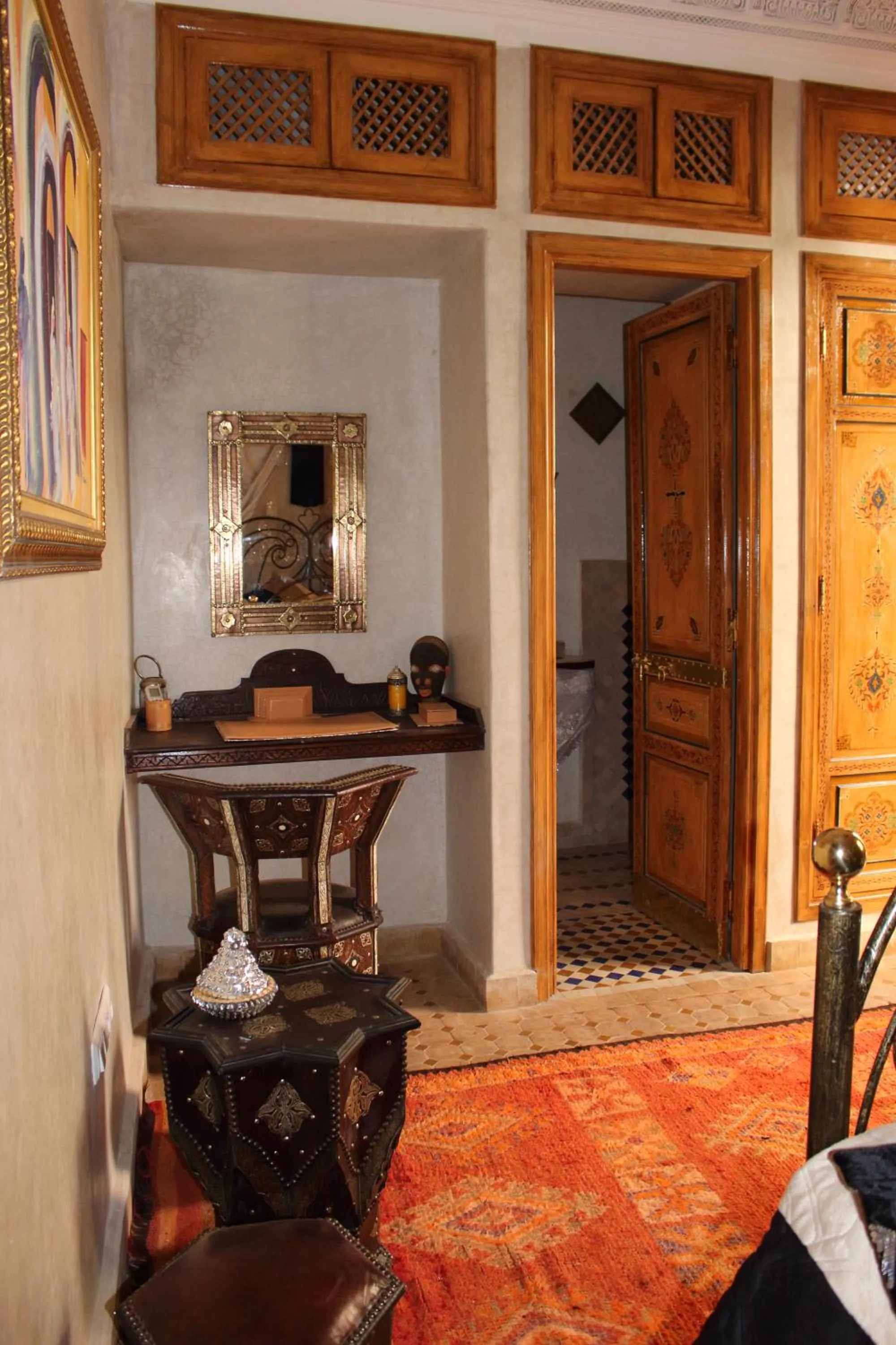 Living room in RIAD MAKENE MOUCHKILL