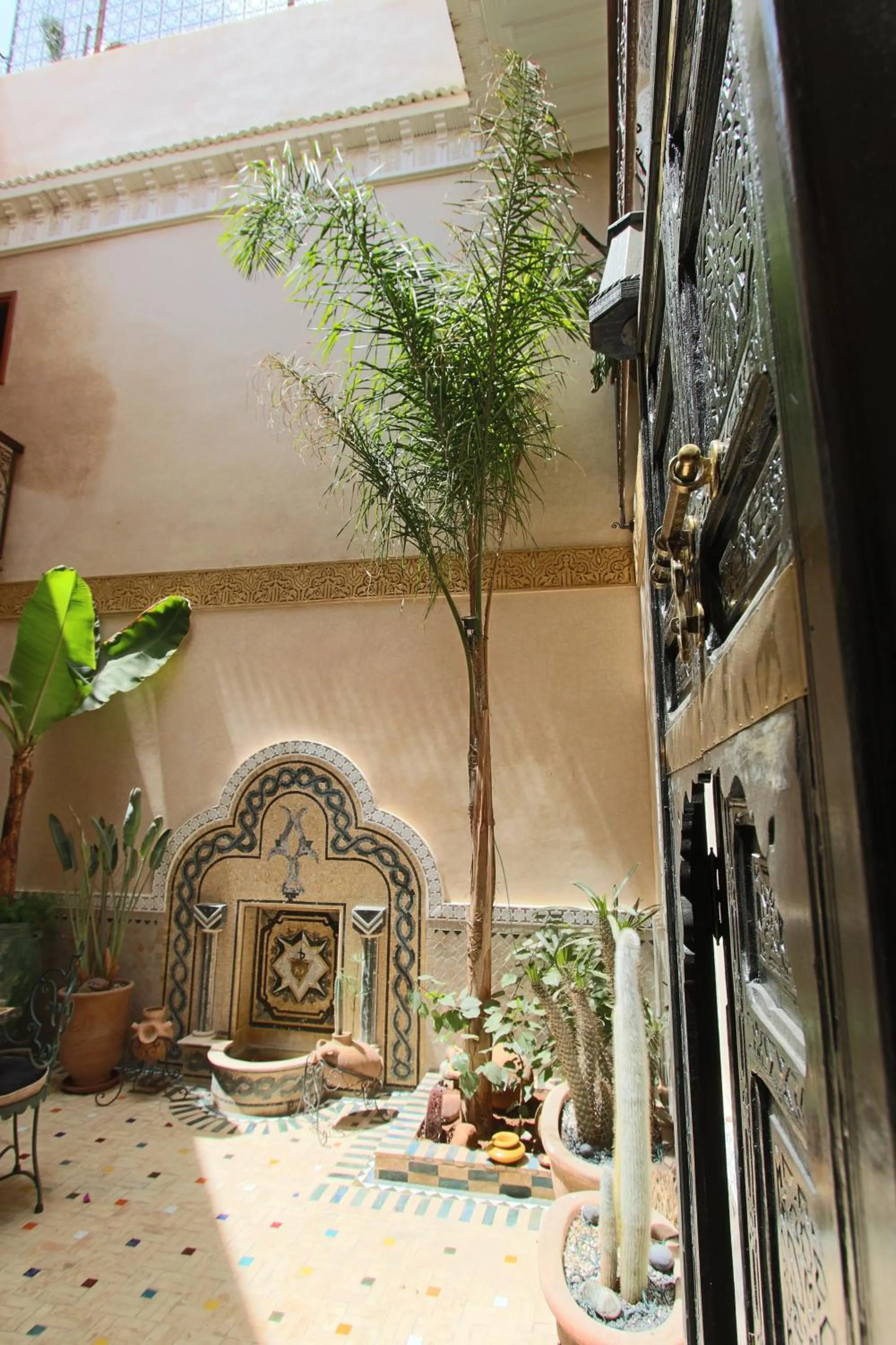 Patio in RIAD MAKENE MOUCHKILL