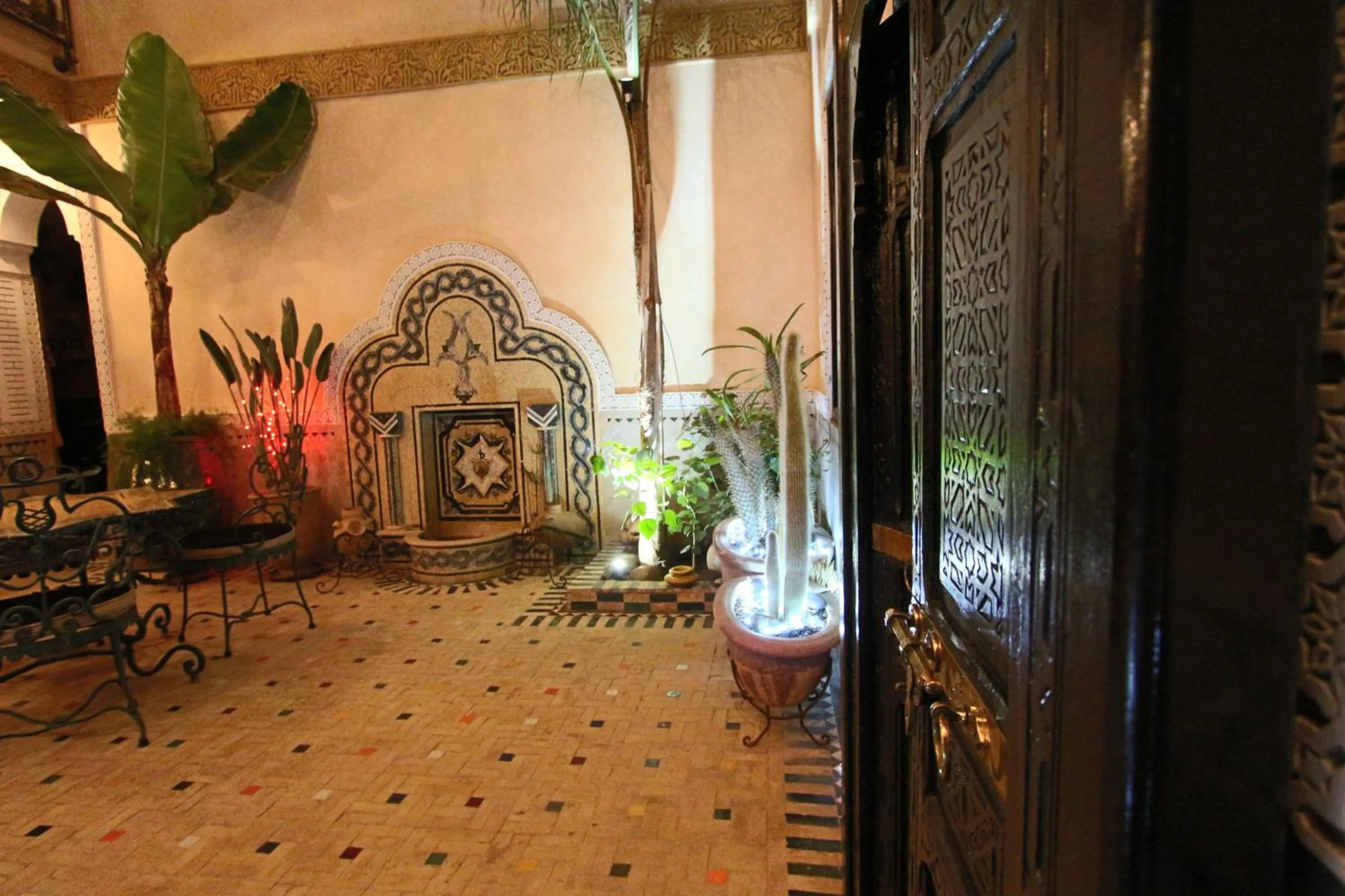 Patio in RIAD MAKENE MOUCHKILL