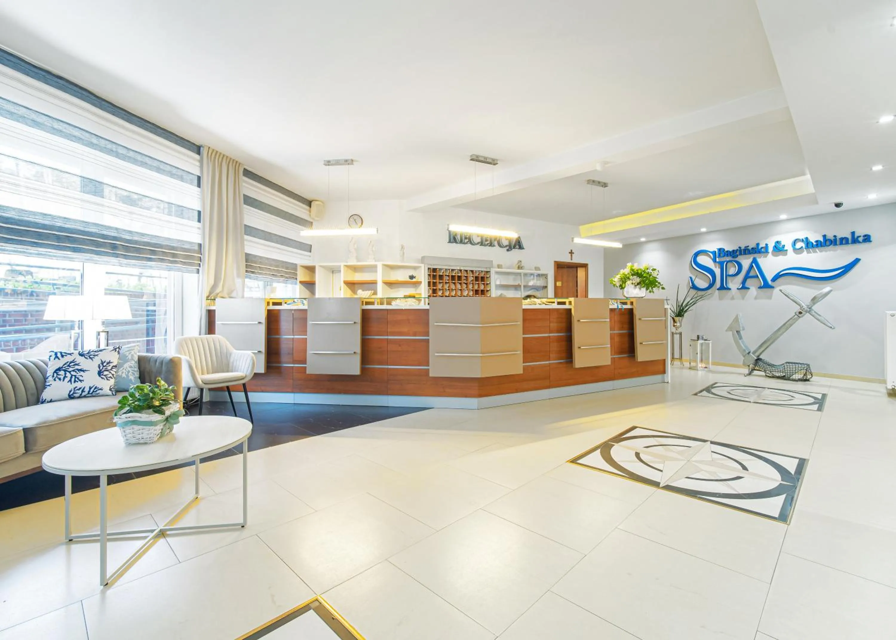 Lobby or reception in Spa Bagiński & Chabinka