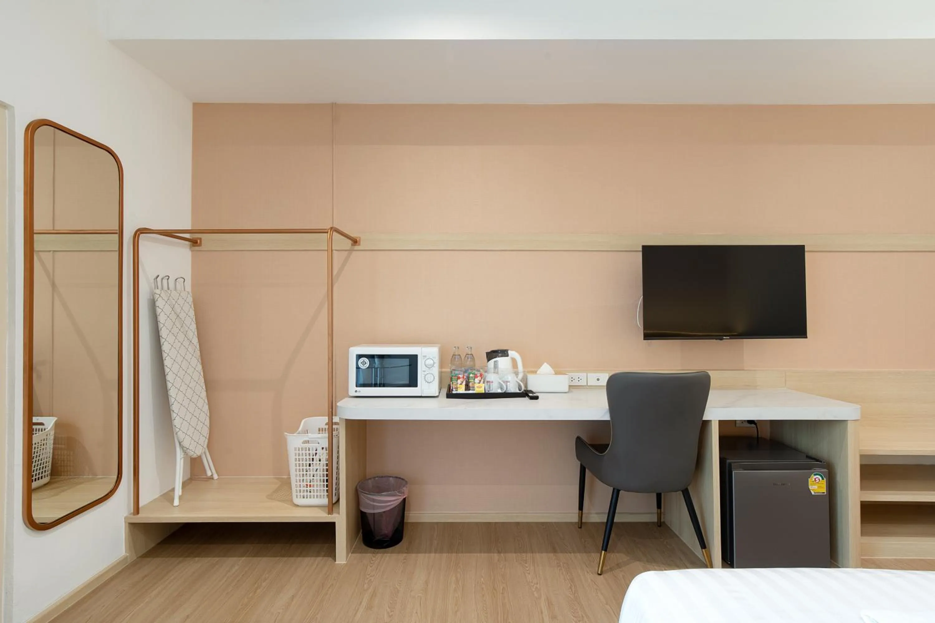 Area and facilities, Bed in Riski Residence Ngamwongwan