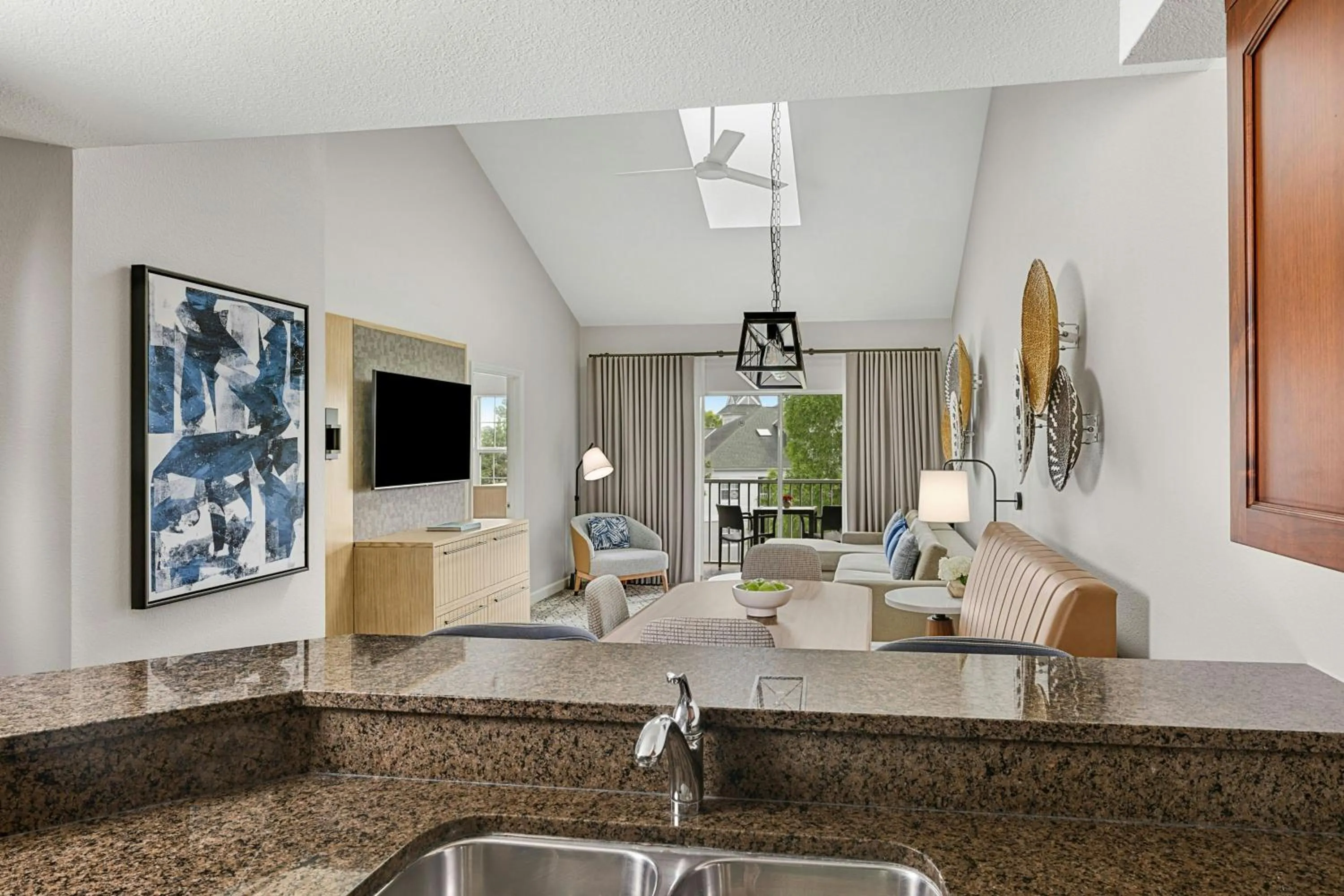 Living room in Sheraton Broadway Resort Villas