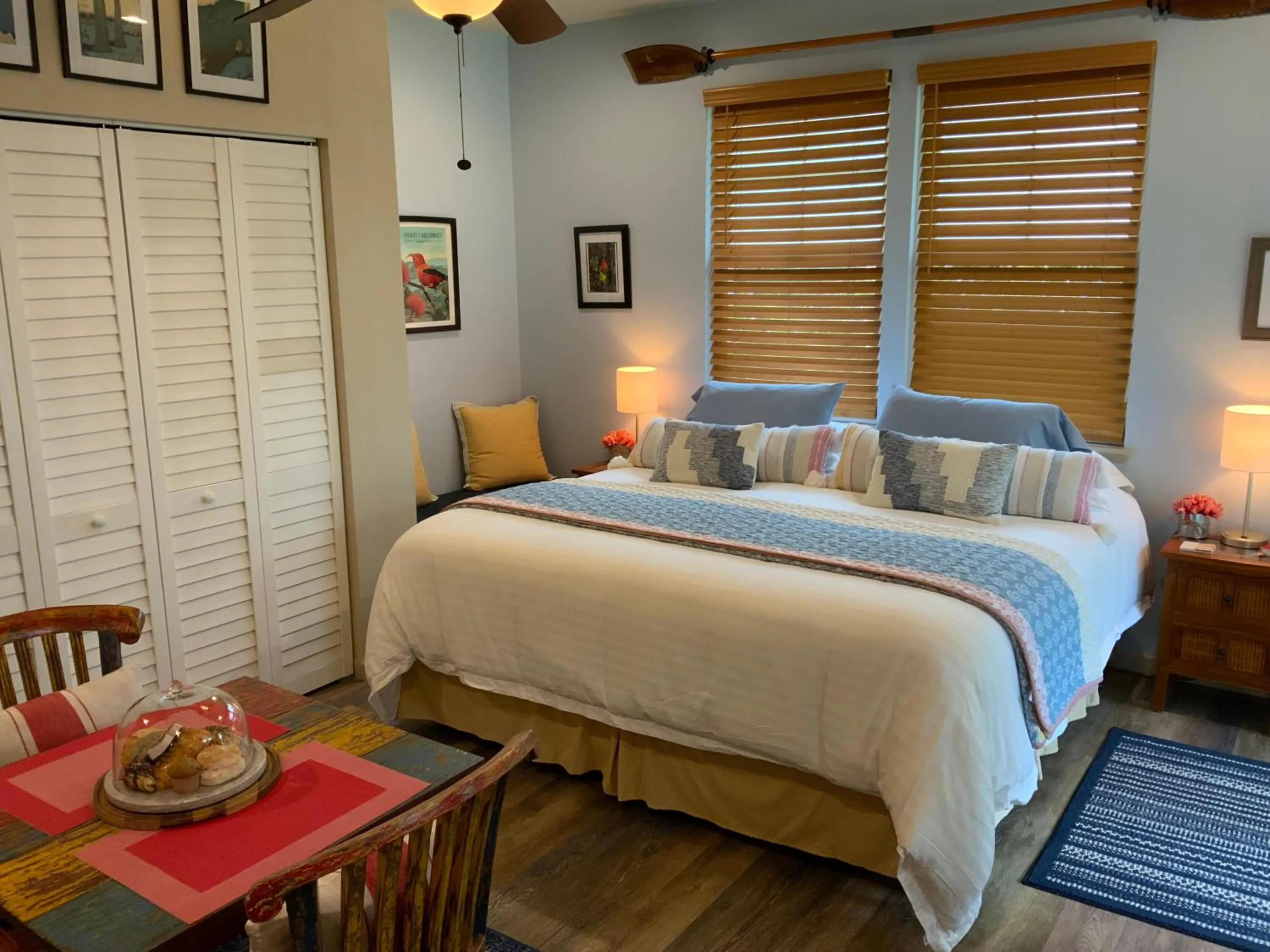 Bed in Kilauea House