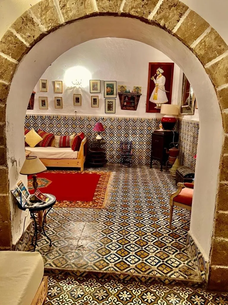 Bed in Riad De La Mer