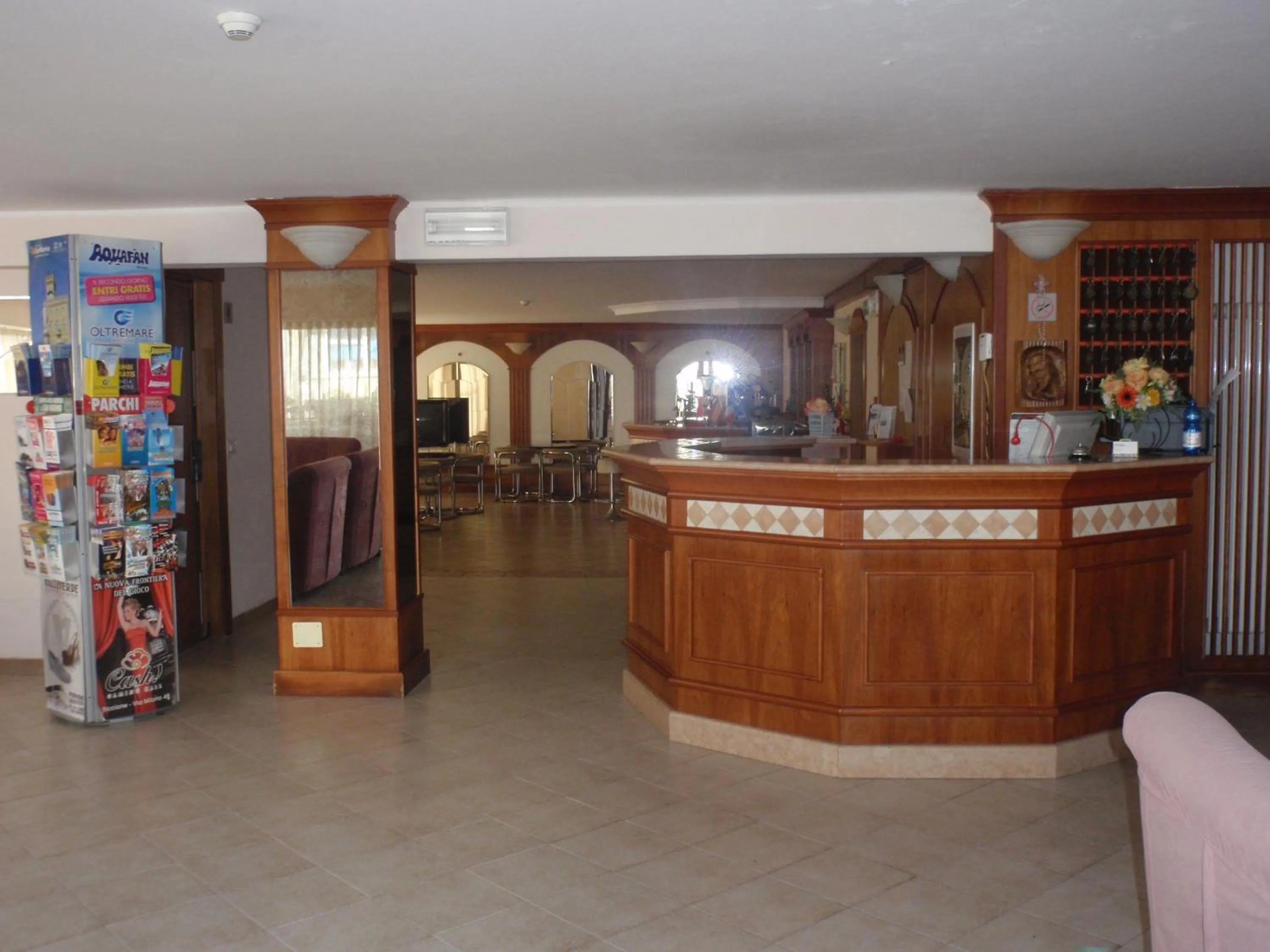 Lobby or reception in Hotel Glenn