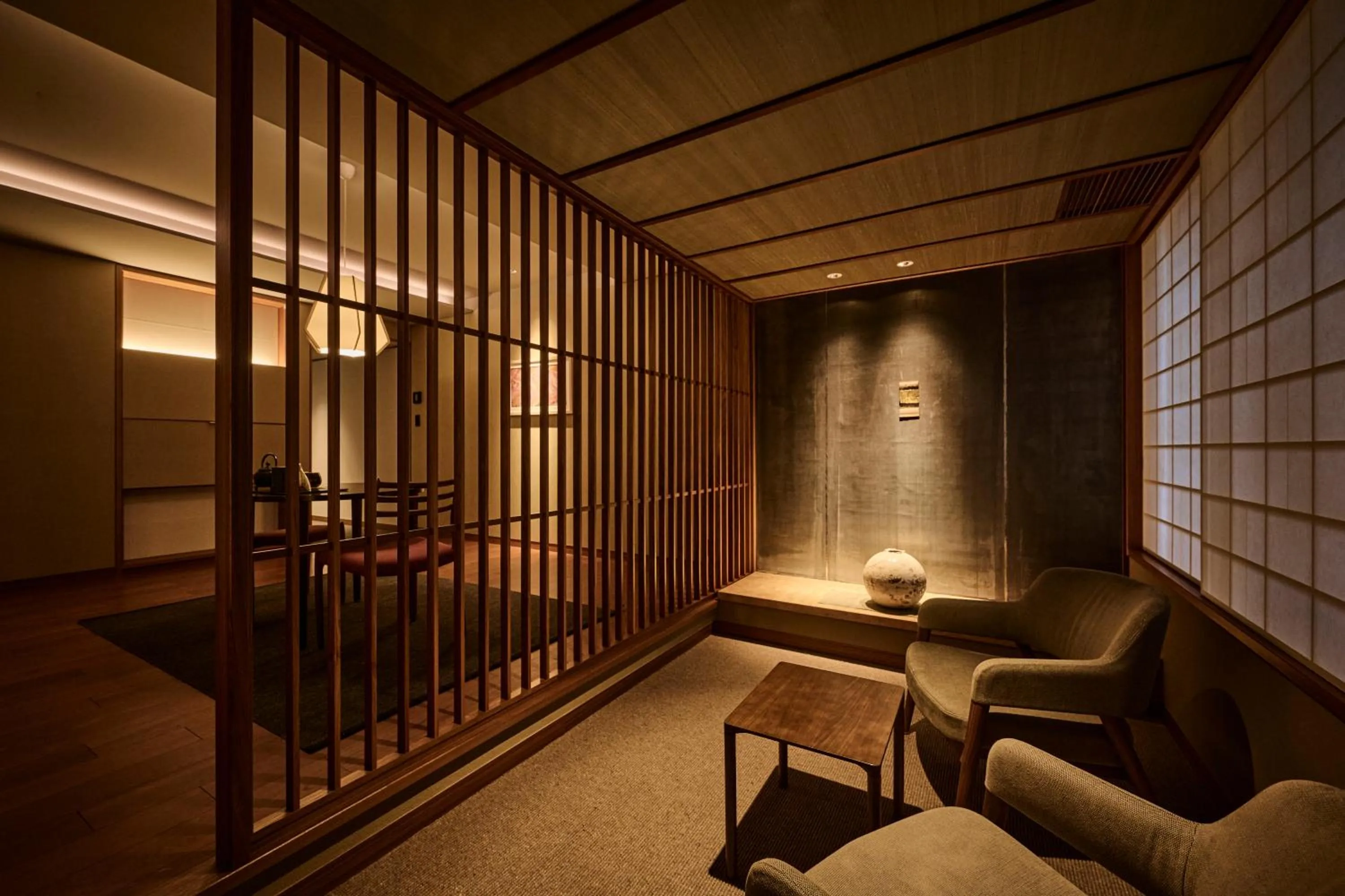 Photo of the whole room in THE HIRAMATSU KYOTO