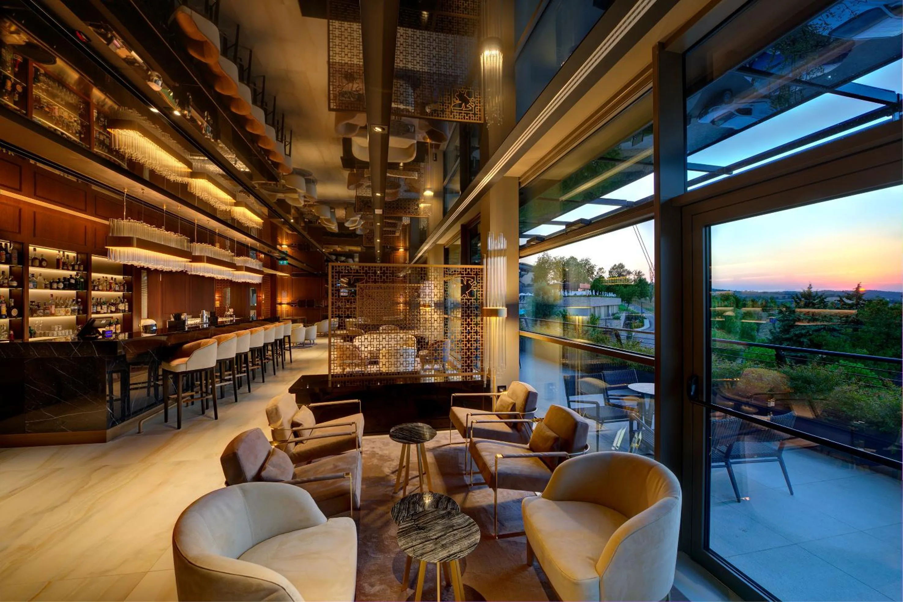 Lounge or bar in Palazzo di Varignana