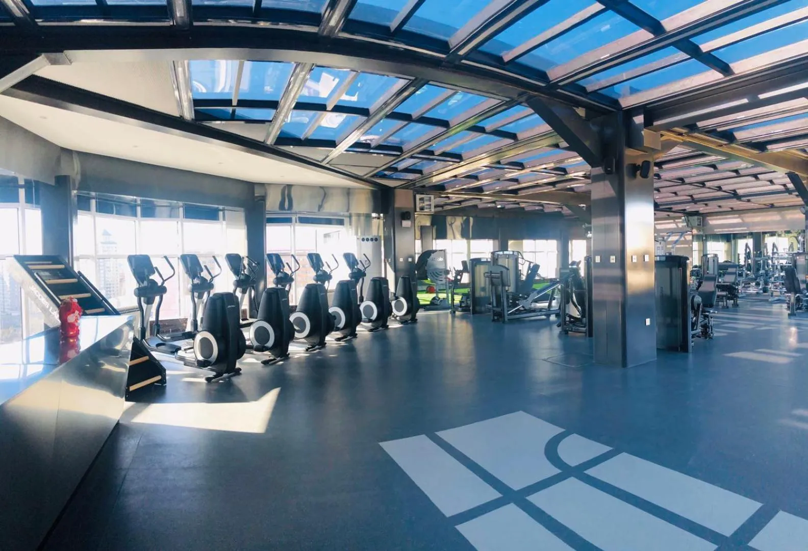 Fitness centre/facilities in Livefortuna Hotel