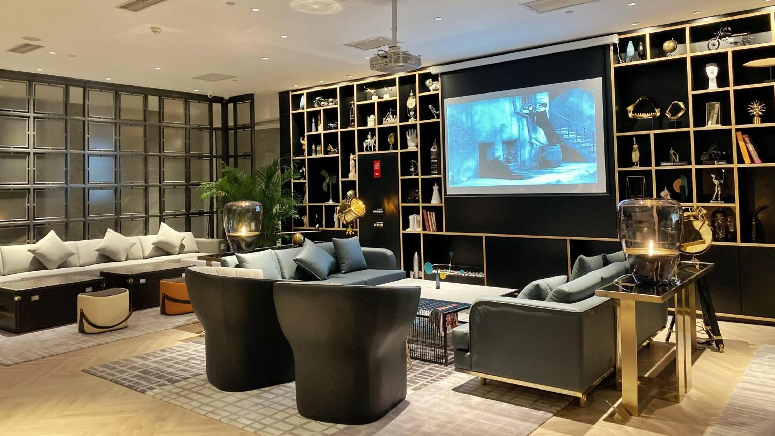 Seating area in Livefortuna Hotel