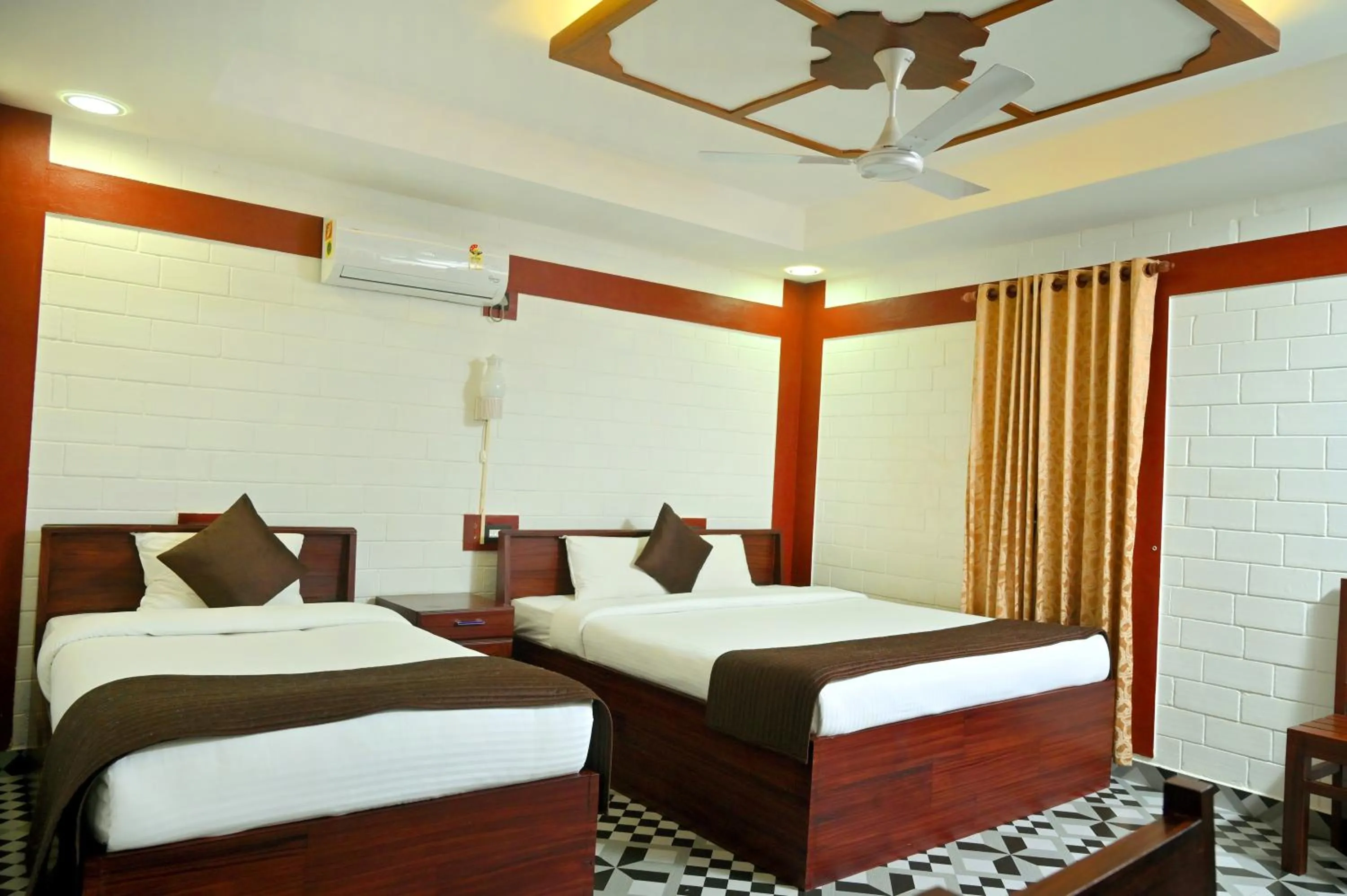 Photo of the whole room, Bed in LEISURE VALLEY BEACH RESORT