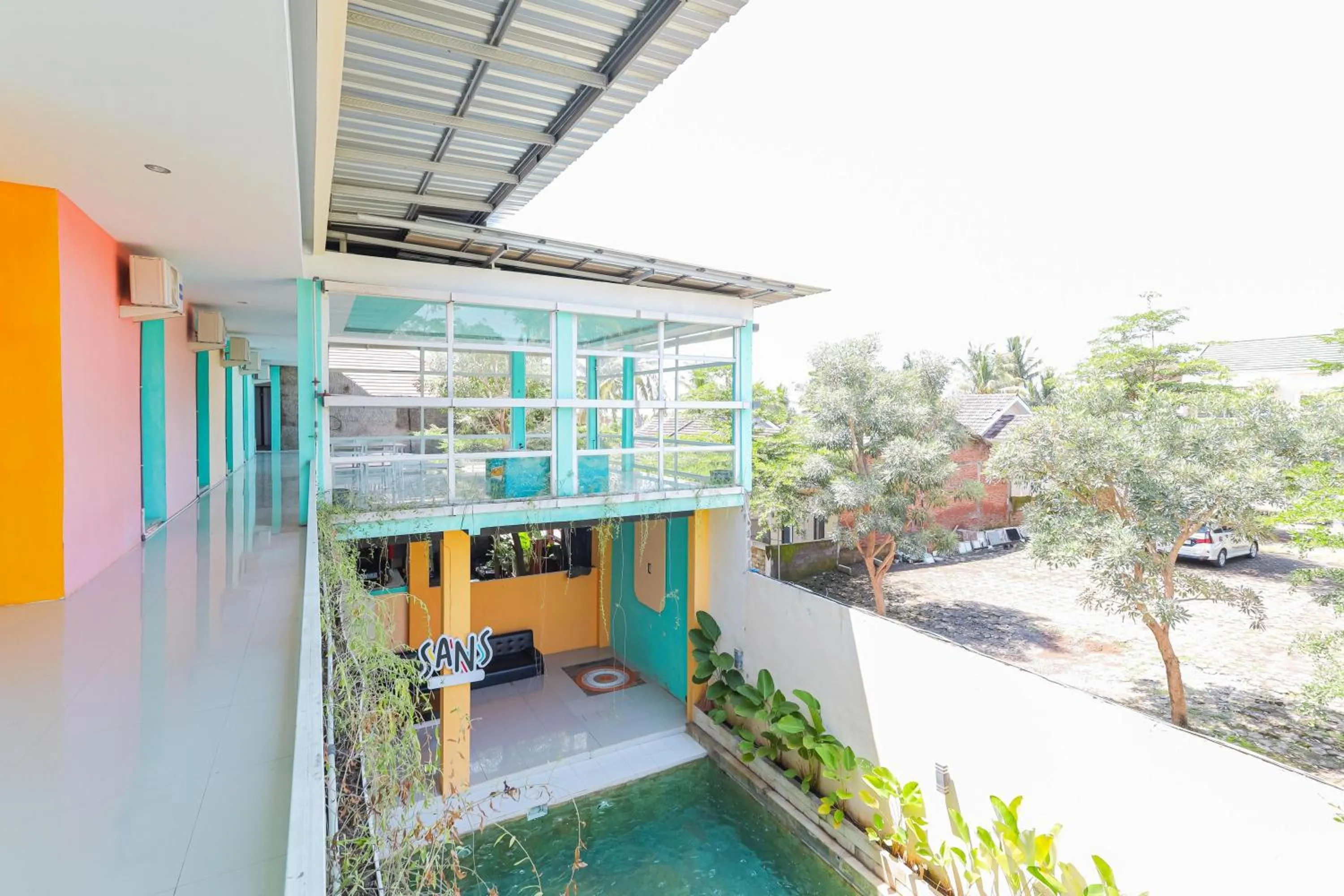 Property building in Sans Borobudur Homestay Banyuwangi