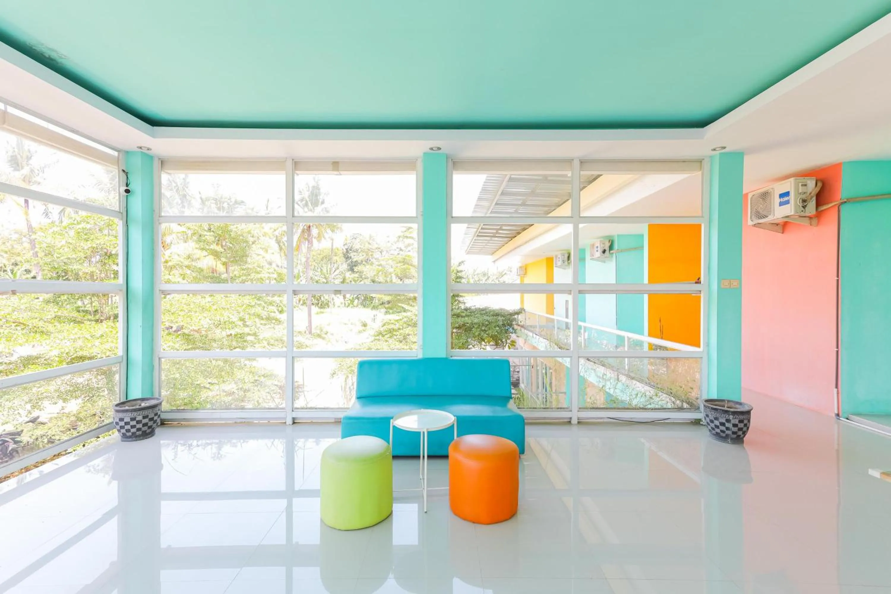 Living room in Sans Borobudur Homestay Banyuwangi