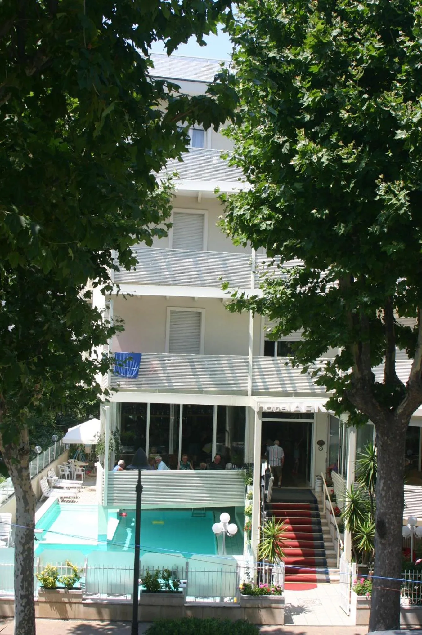 Property building in Hotel Arno