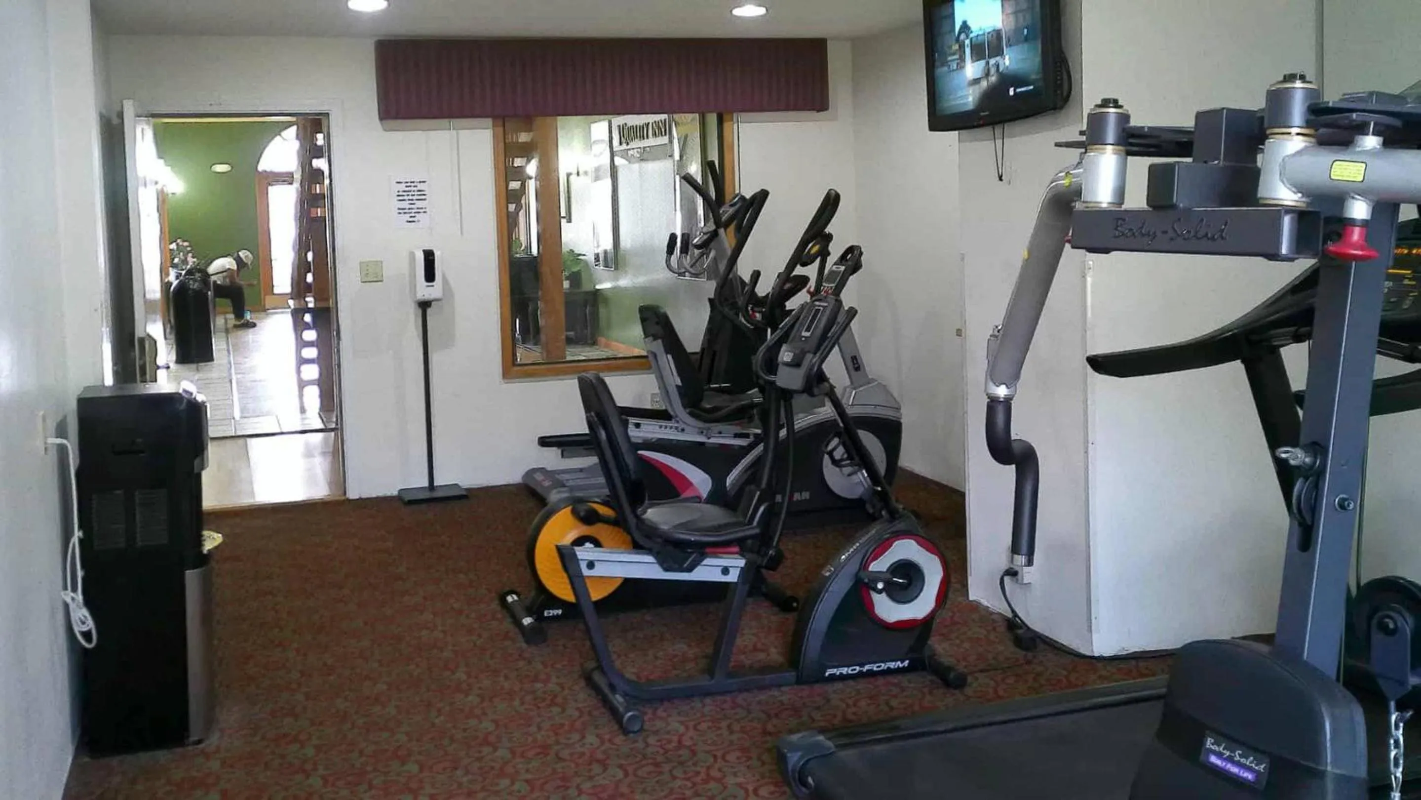 Fitness centre/facilities in Quality Inn & Suites Indianapolis Northwest