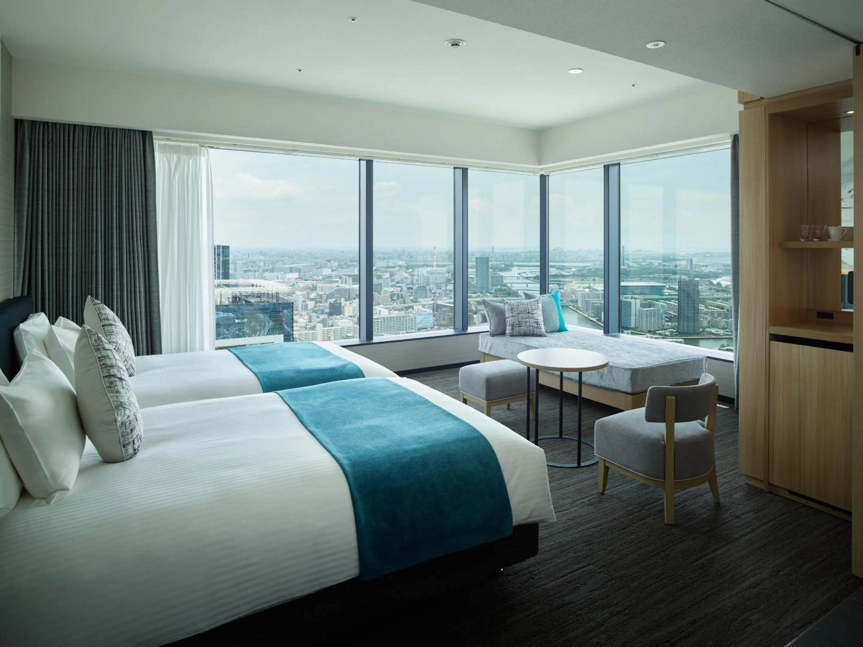 Photo of the whole room, Bed in Mitsui Garden Hotel Toyosu Premier - Tokyo