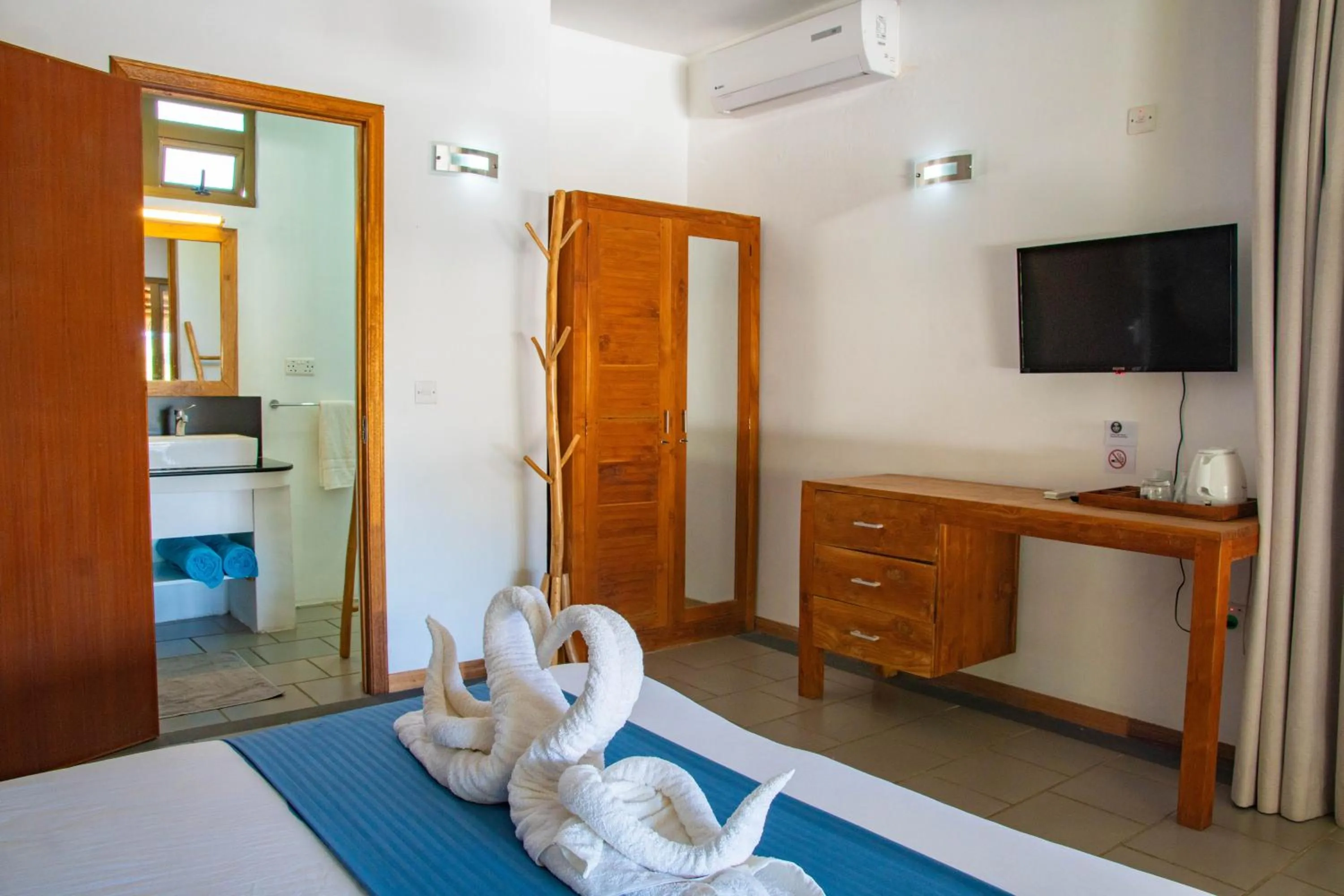 Bed in The Garden Lodge Pereybere - Piscine & Jardin