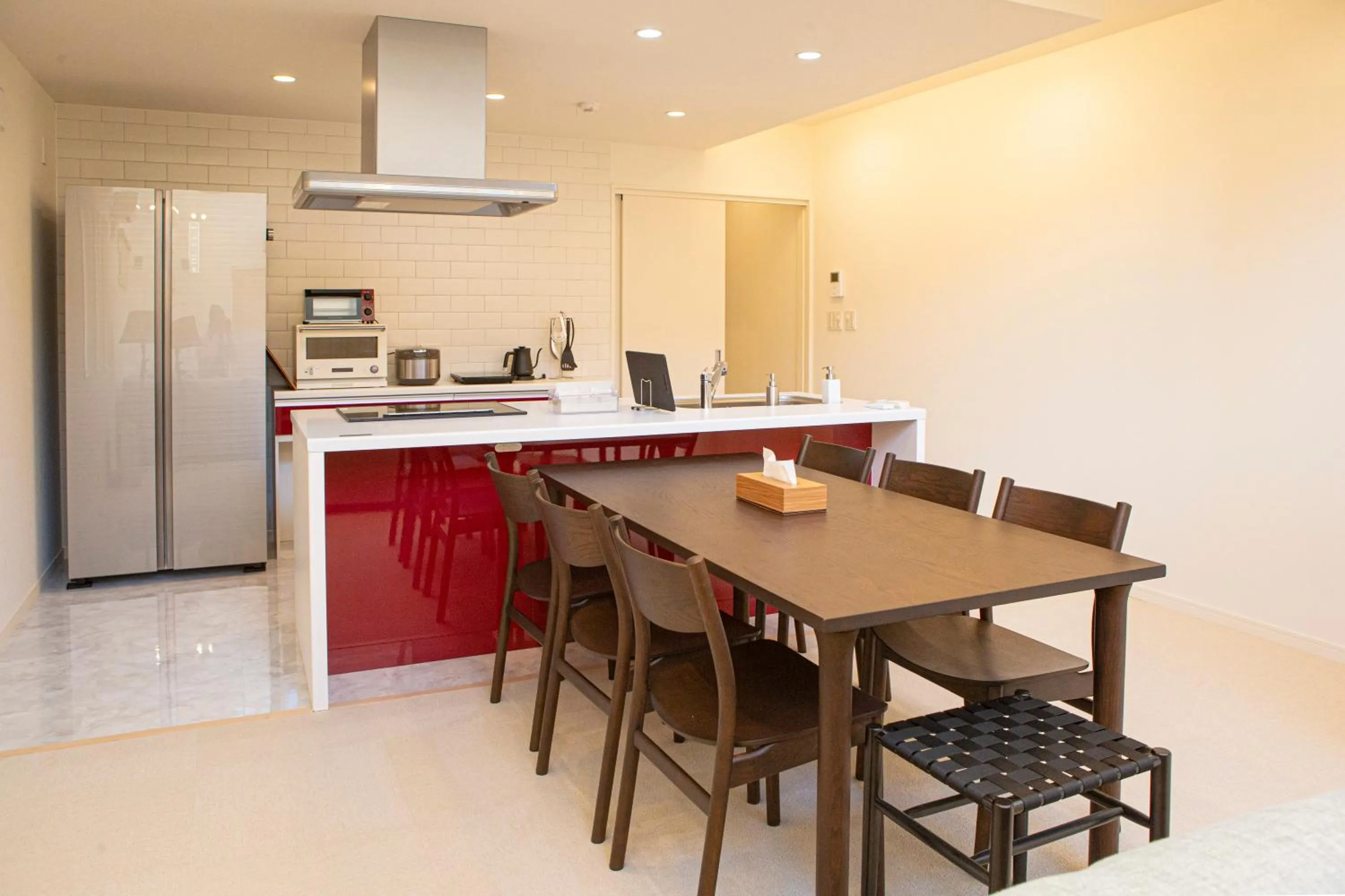 Kitchen or kitchenette in Setsuu