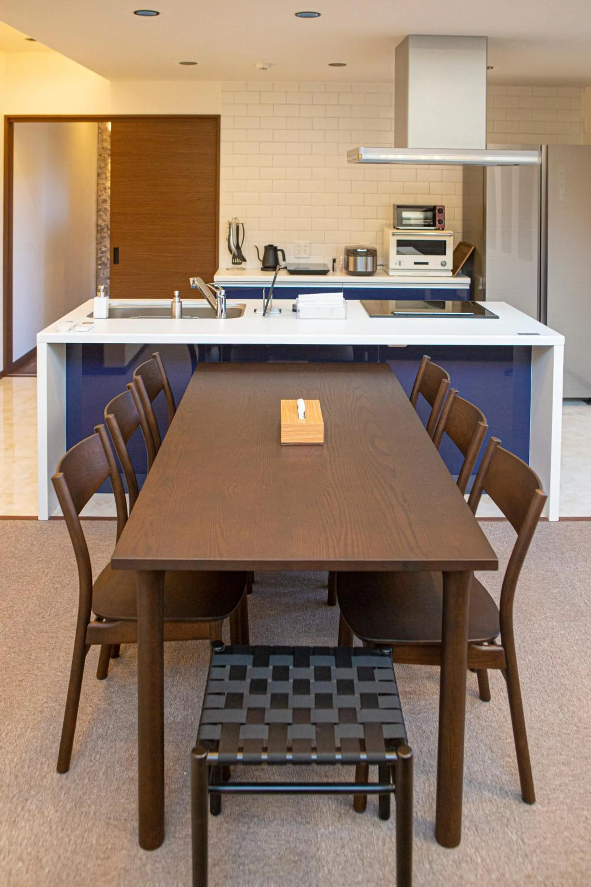 Dining area in Setsuu