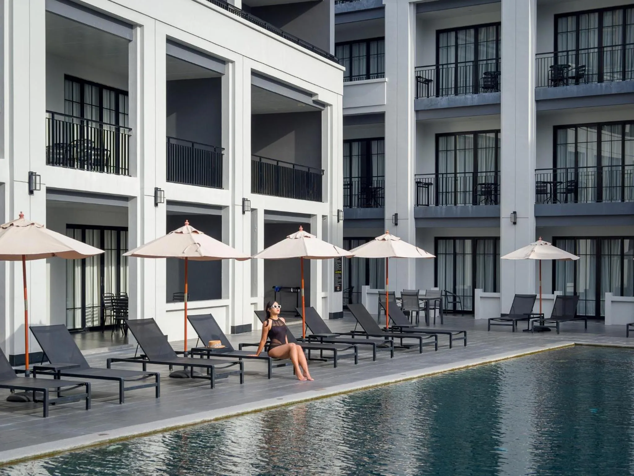 Balcony/Terrace in One Patio Hotel Pattaya - SHA Extra Plus