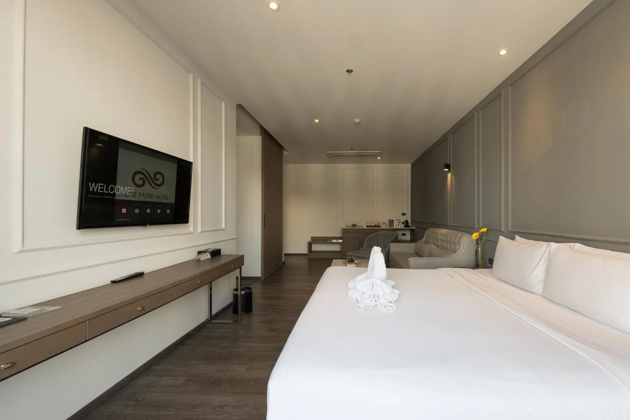 TV and multimedia, Bed in One Patio Hotel Pattaya - SHA Extra Plus