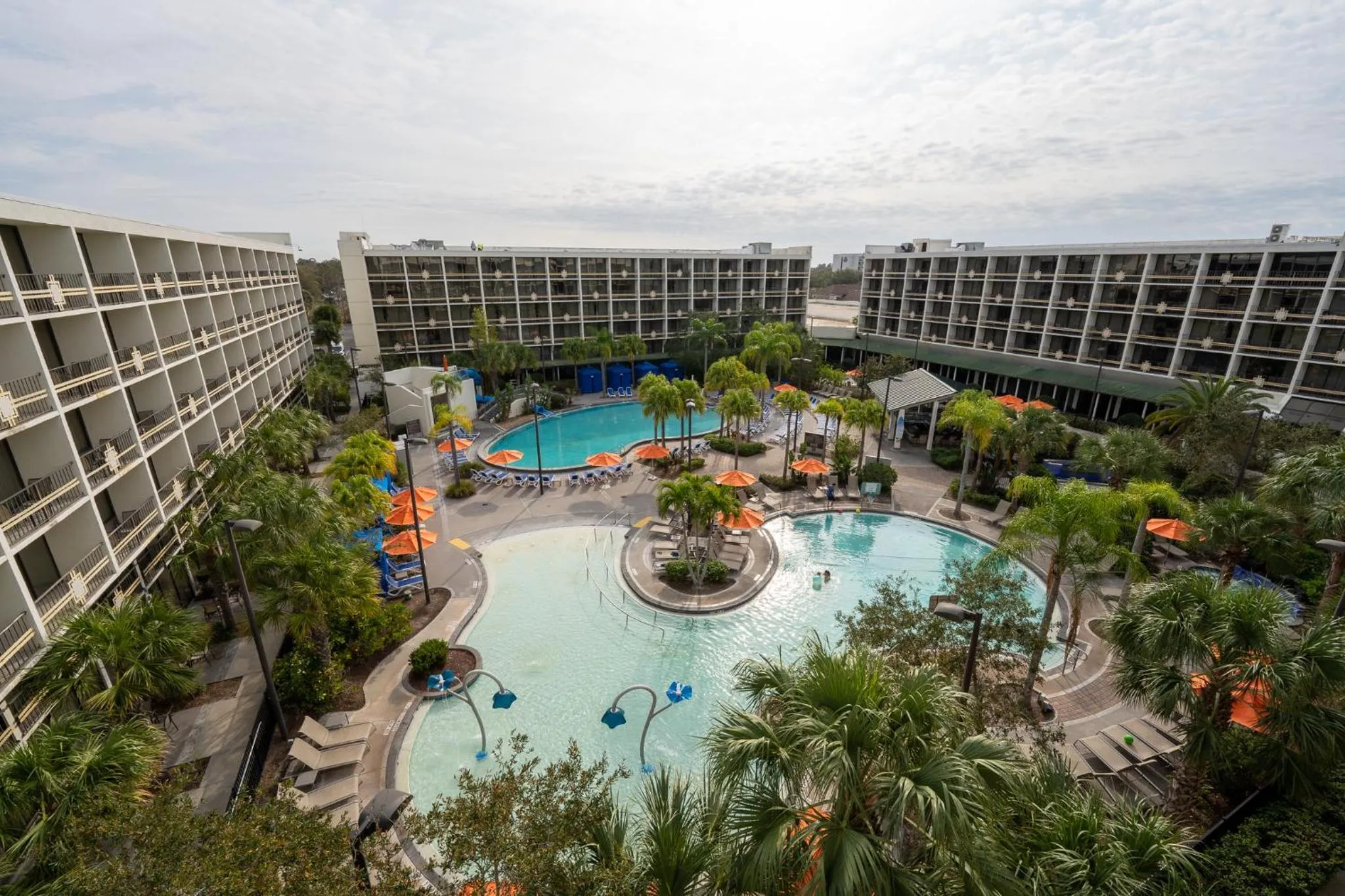Property building in Sheraton Orlando Lake Buena Vista Resort