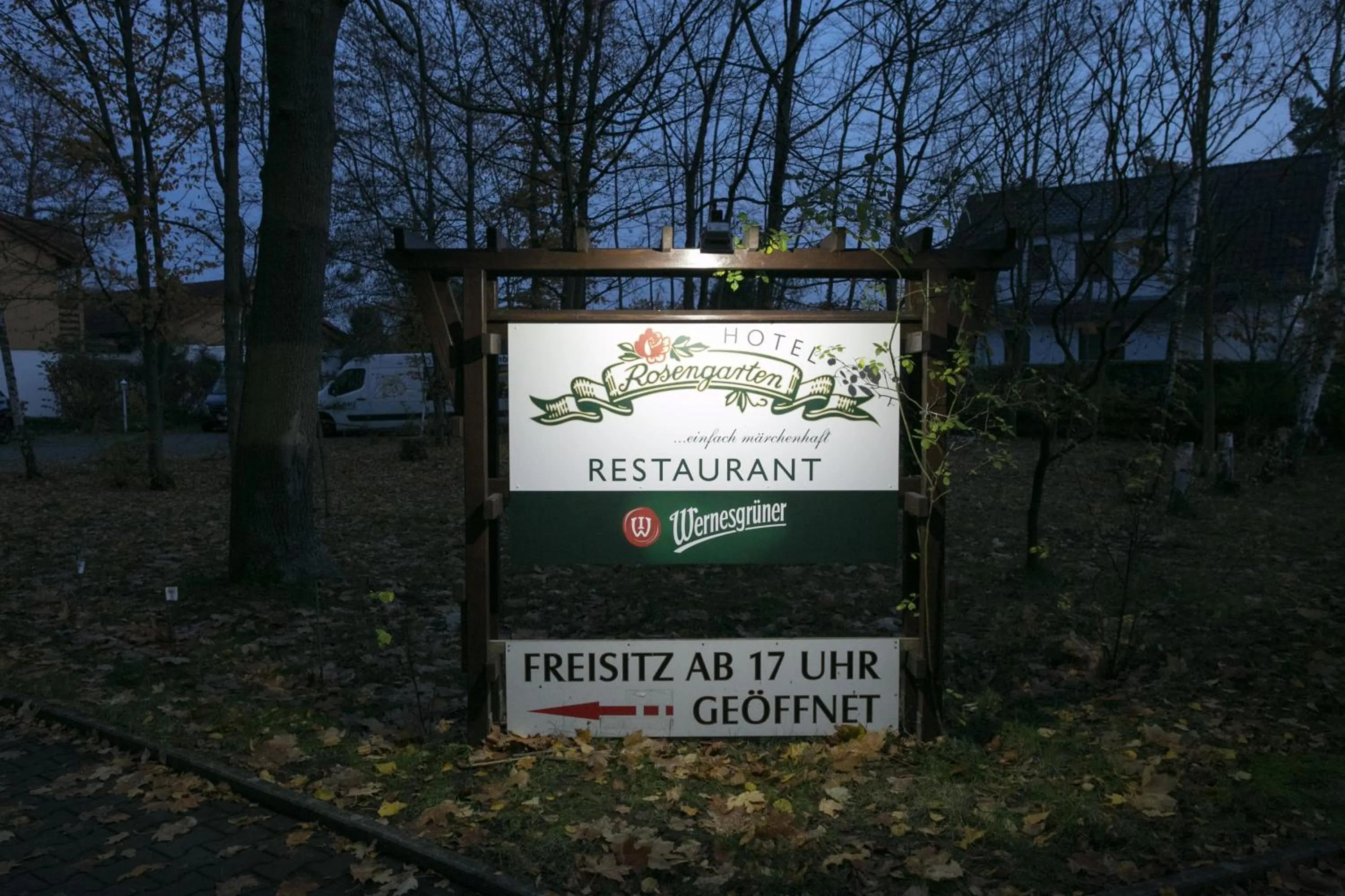 Logo/Certificate/Sign in Hotel Rosengarten Leipzig-Naunhof