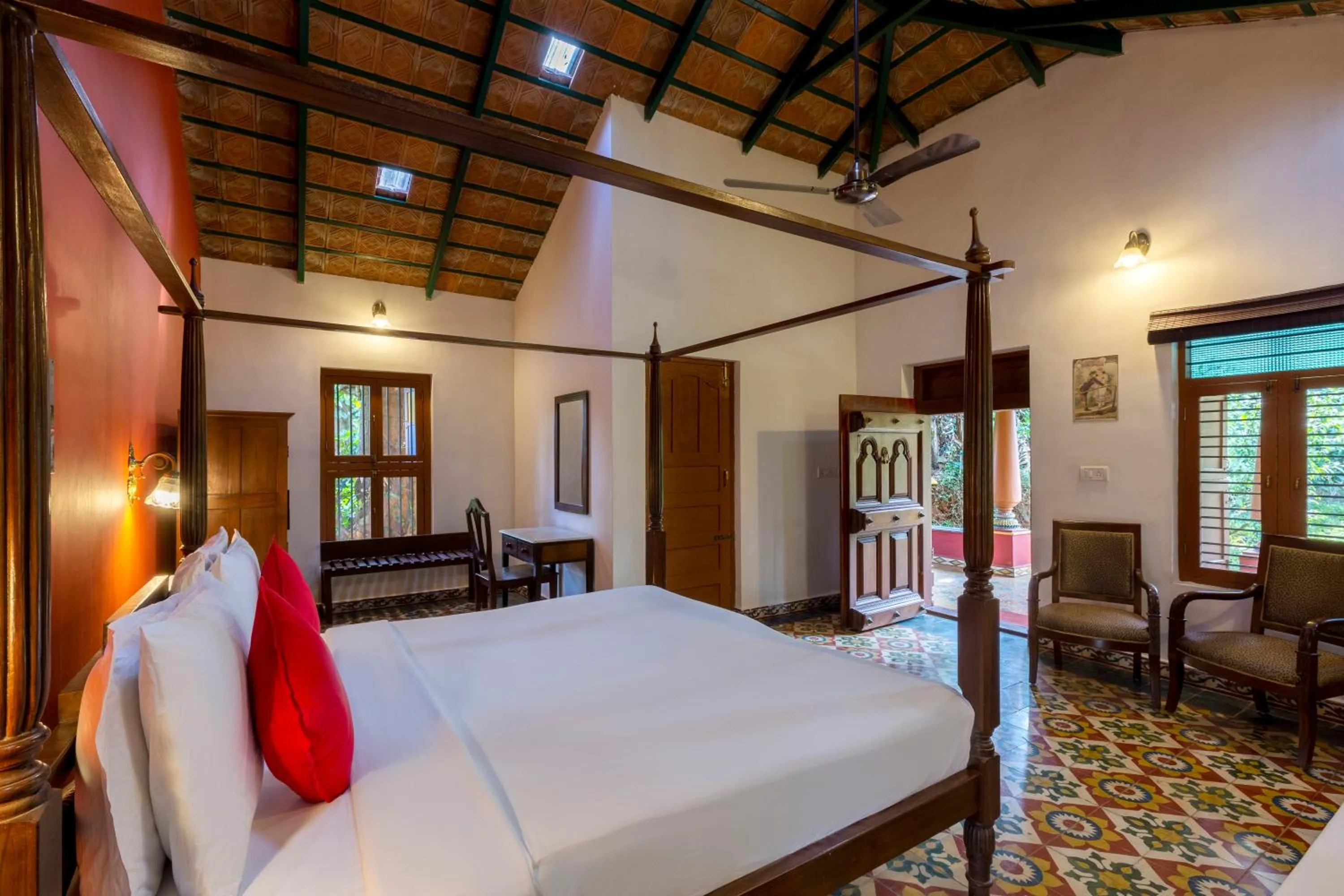 Photo of the whole room, Bed in amã Stays & Trails, Rare Earth Estate