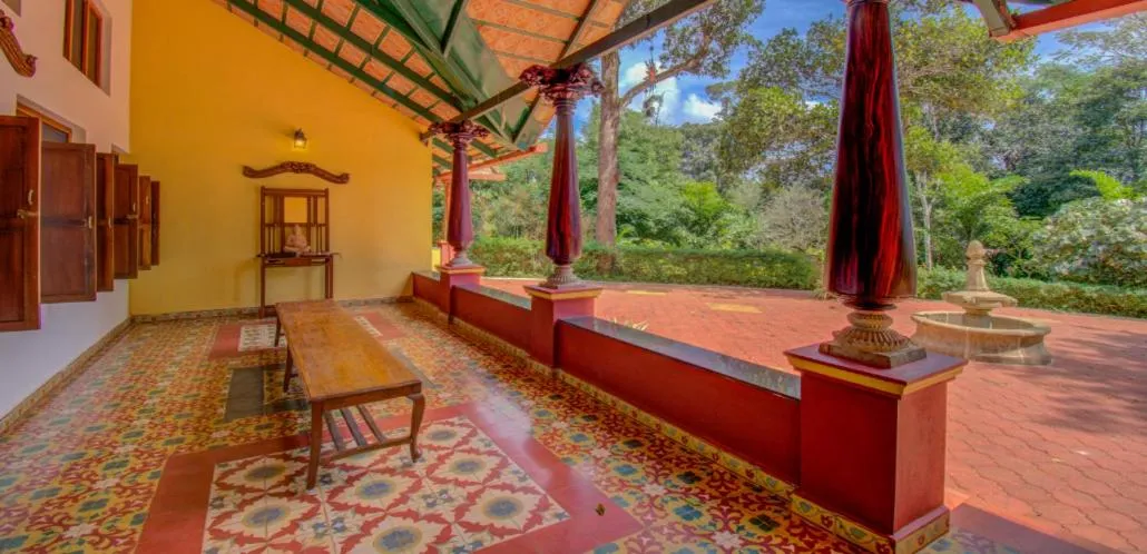 Garden view in amã Stays & Trails, Rare Earth Estate