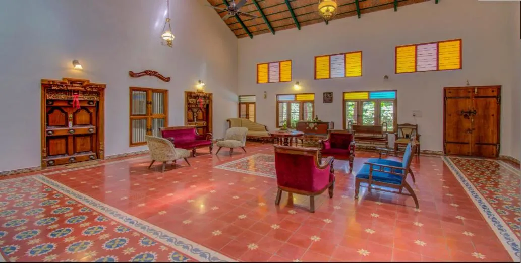 Living room in amã Stays & Trails, Rare Earth Estate