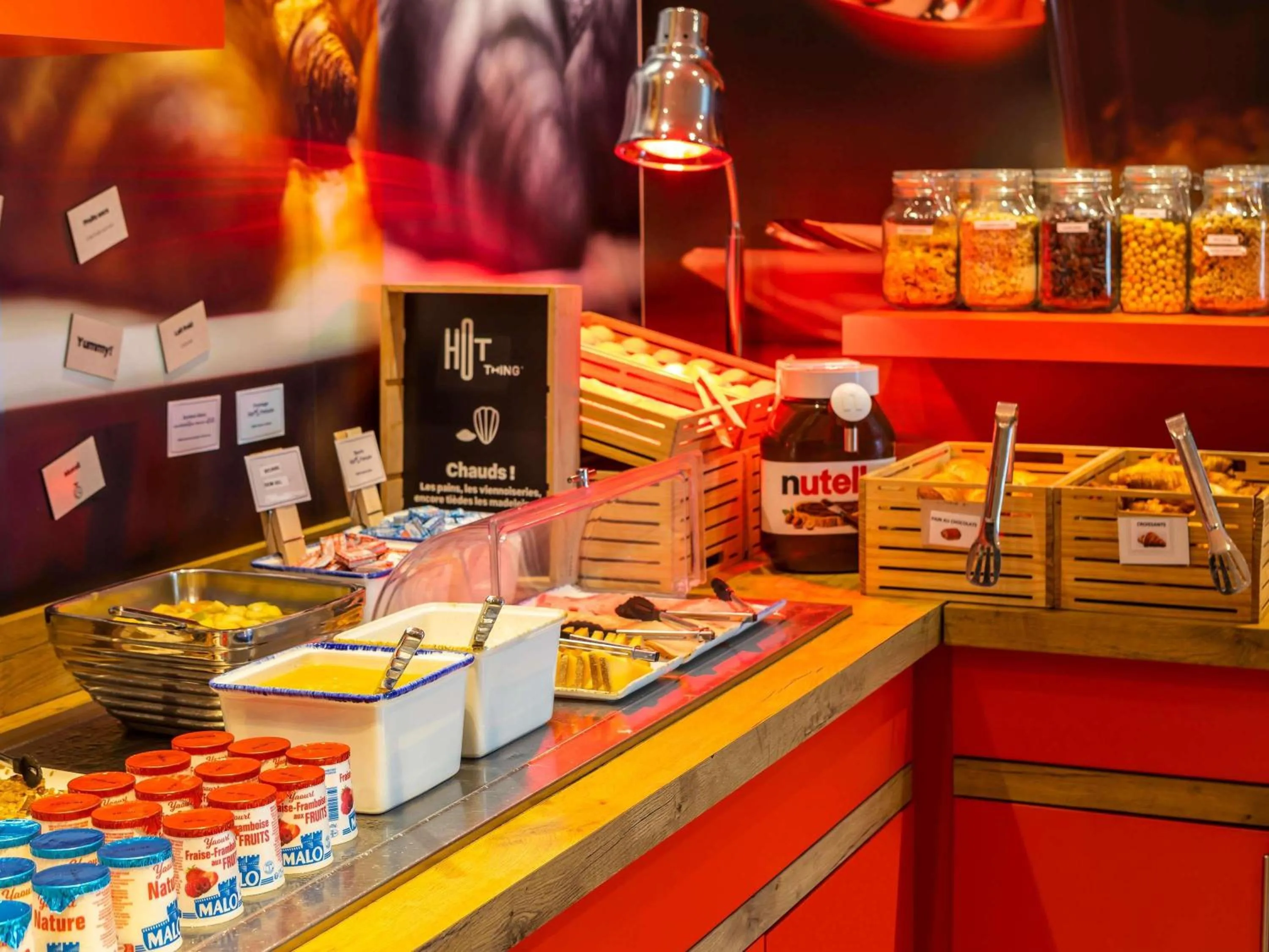 Breakfast in ibis Saint-Malo Madeleine