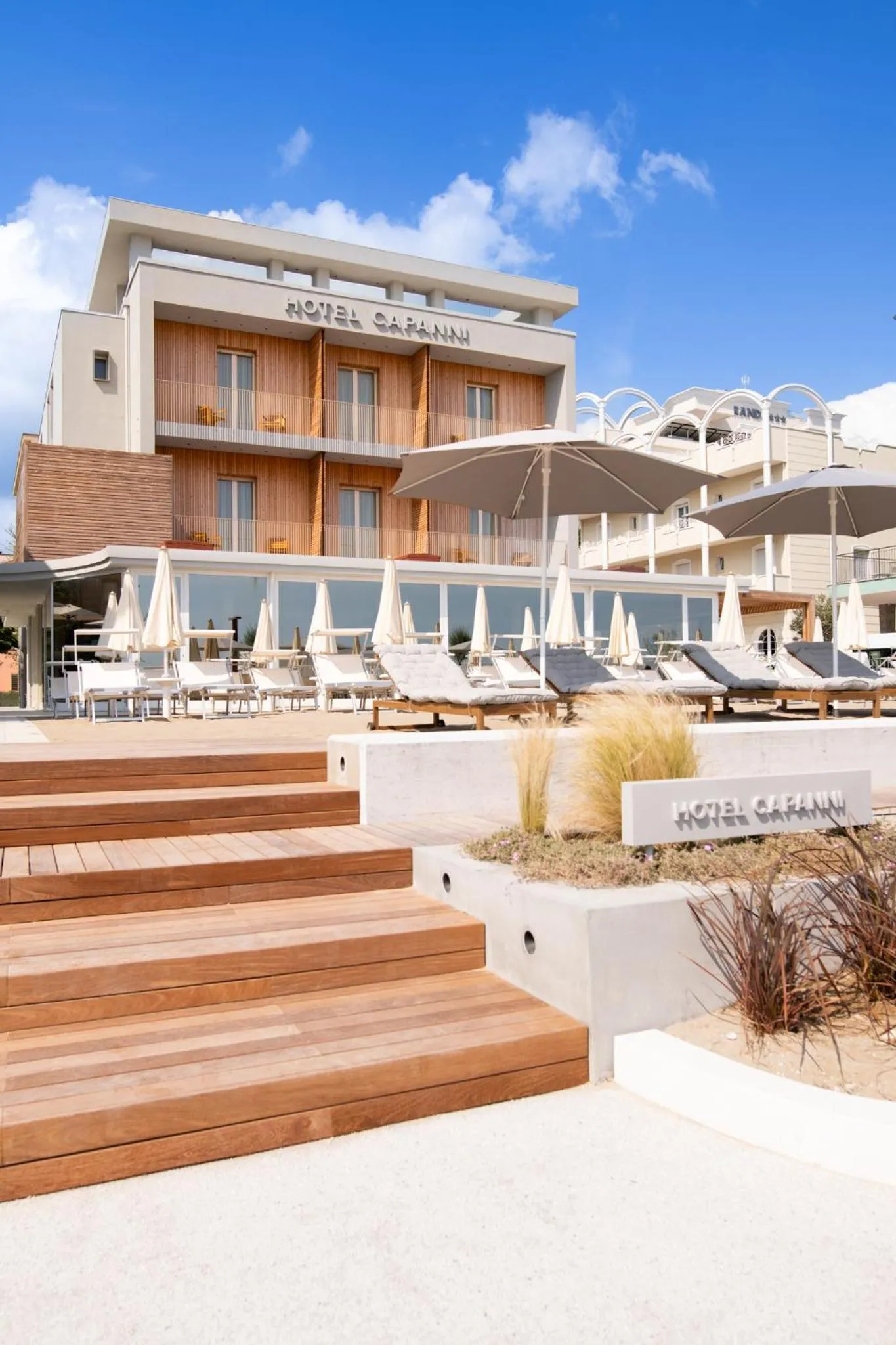 Property building in Hotel Capanni