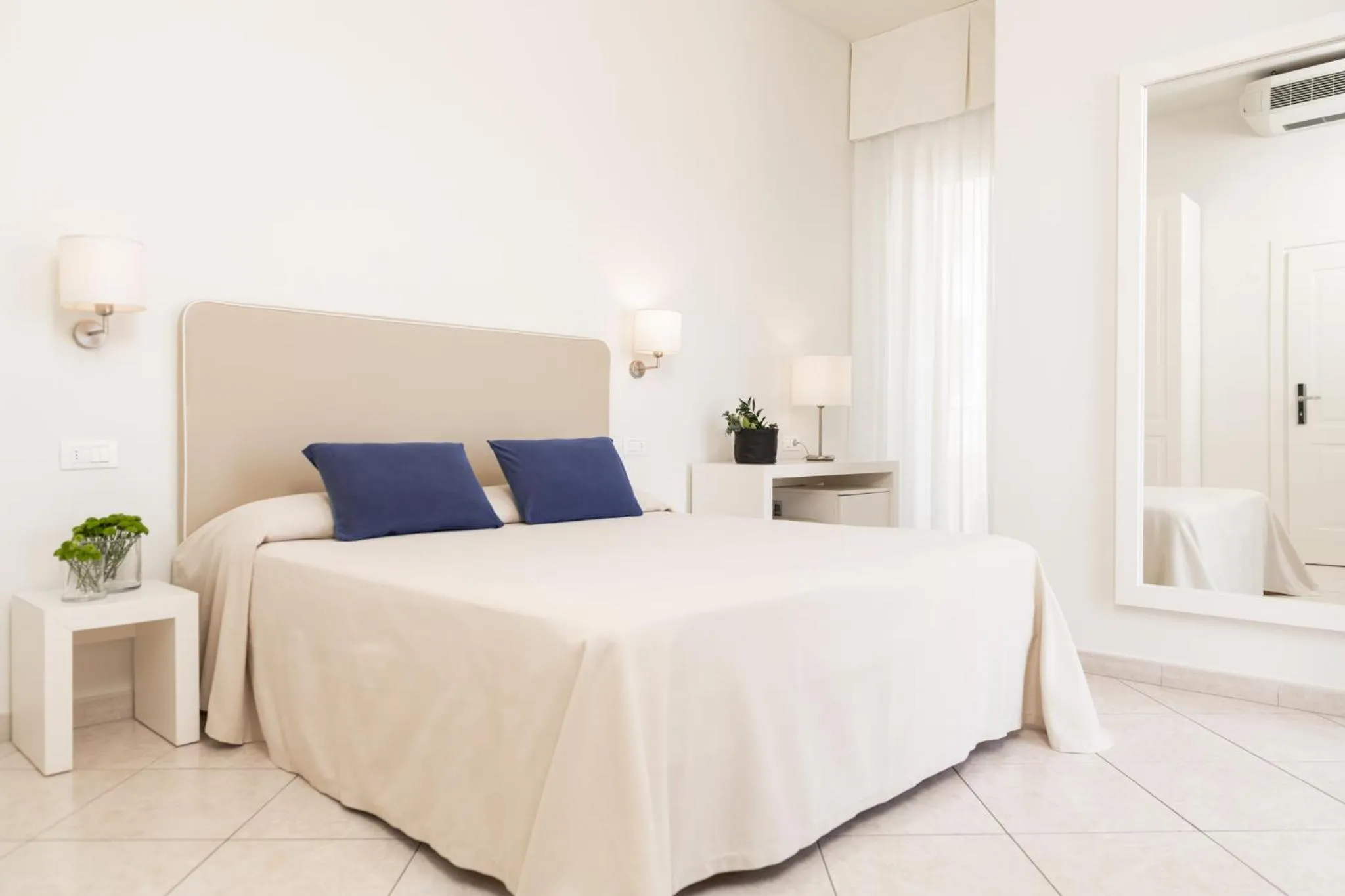 Bed in Hotel Capanni