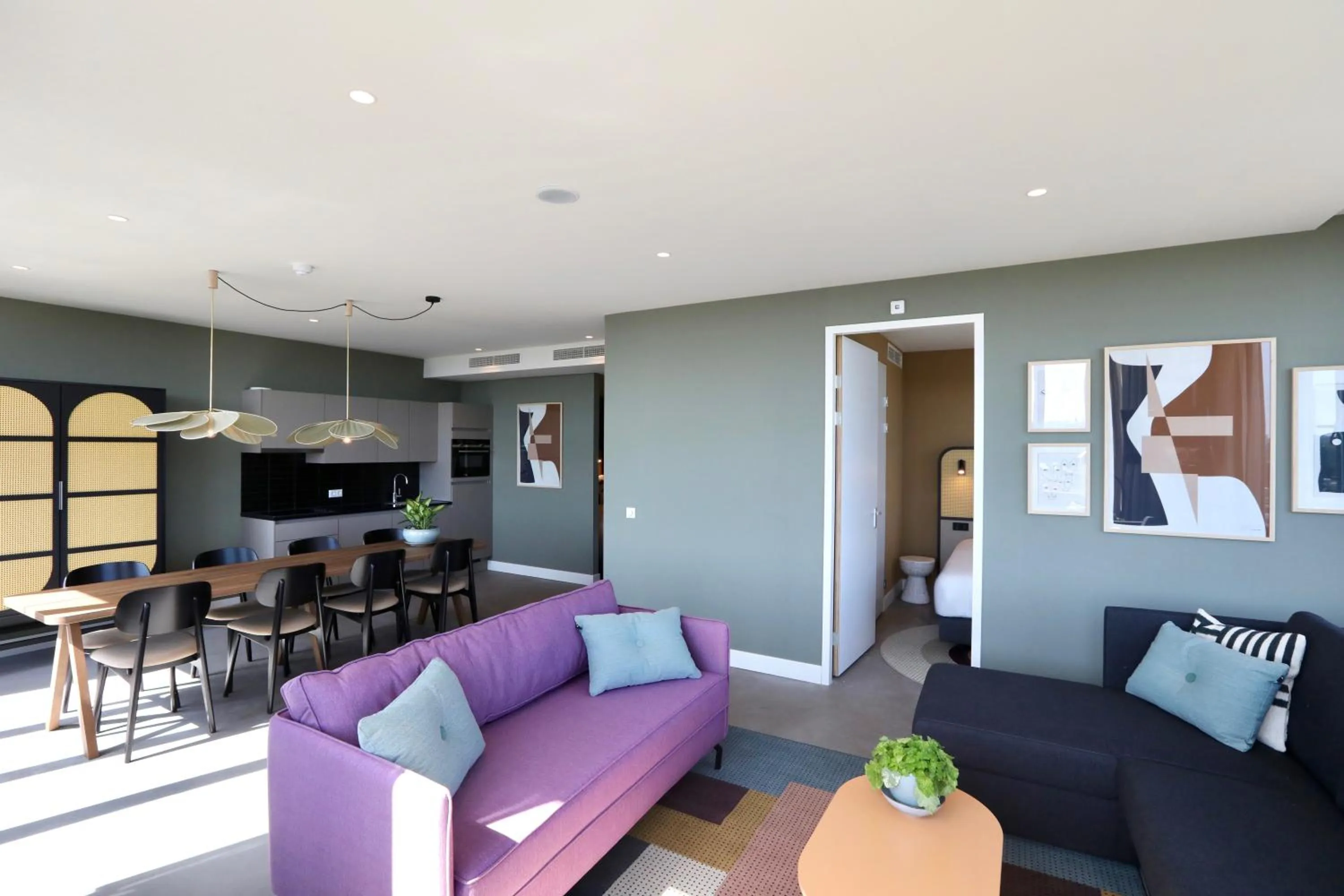 Living room in Cityden BoLo District