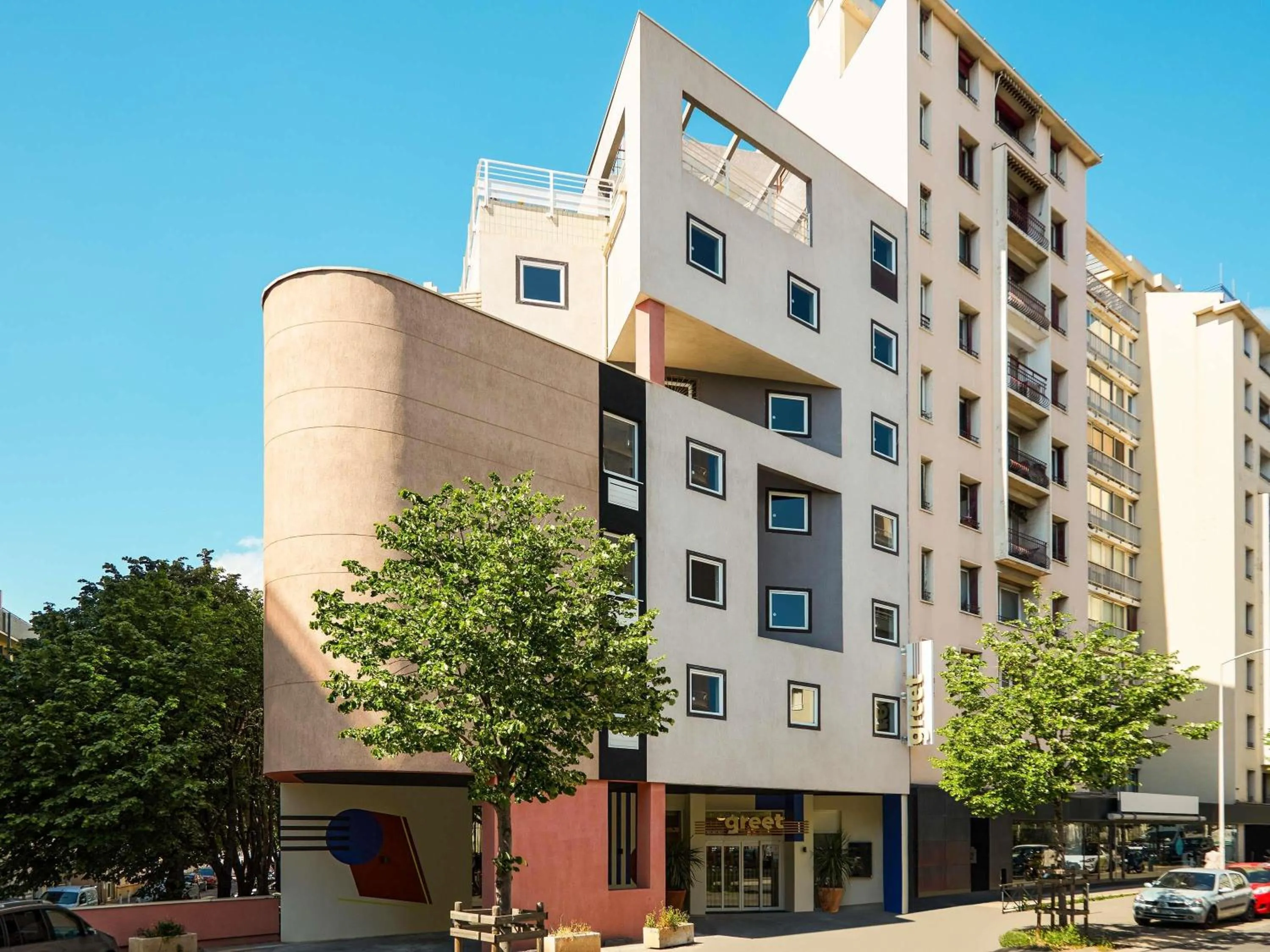 Property building in greet hotel Marseille Parc Chanot Velodrome