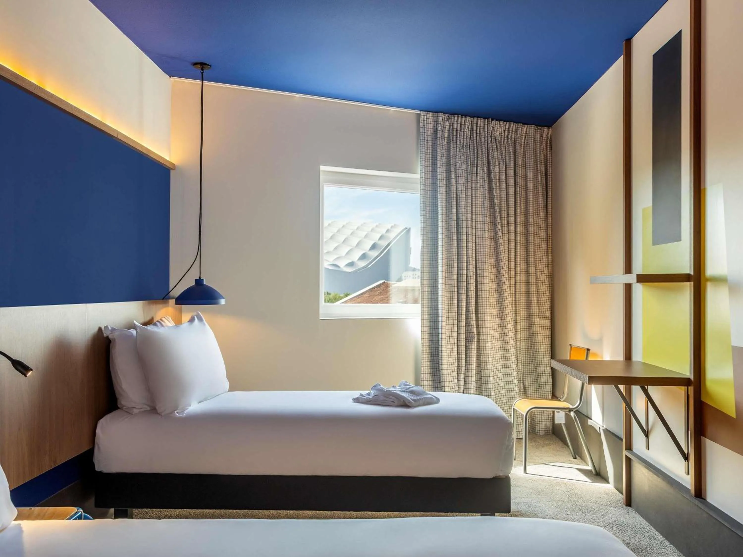 Bedroom, Bed in greet hotel Marseille Parc Chanot Velodrome