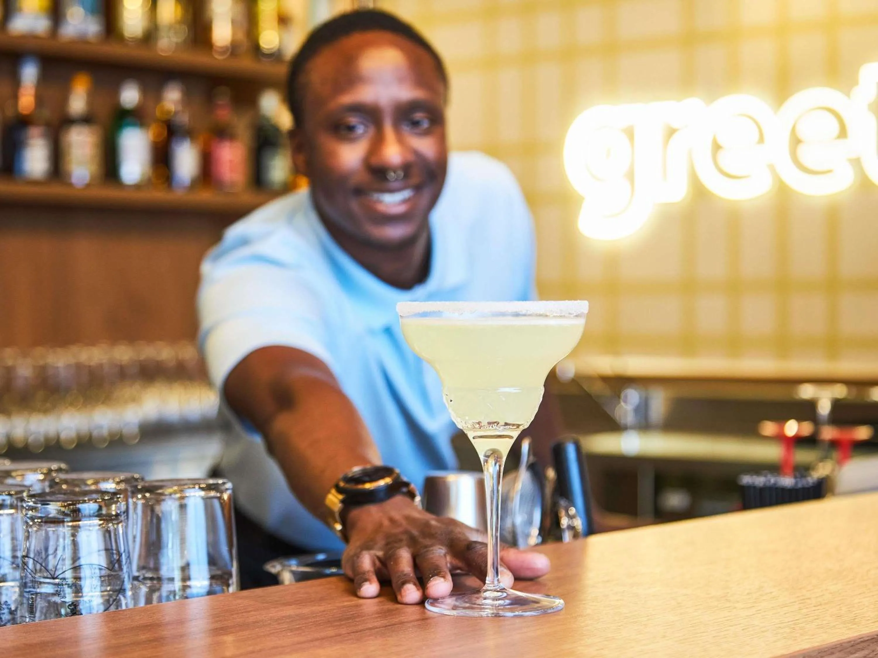 Restaurant/places to eat in greet hotel Marseille Parc Chanot Velodrome