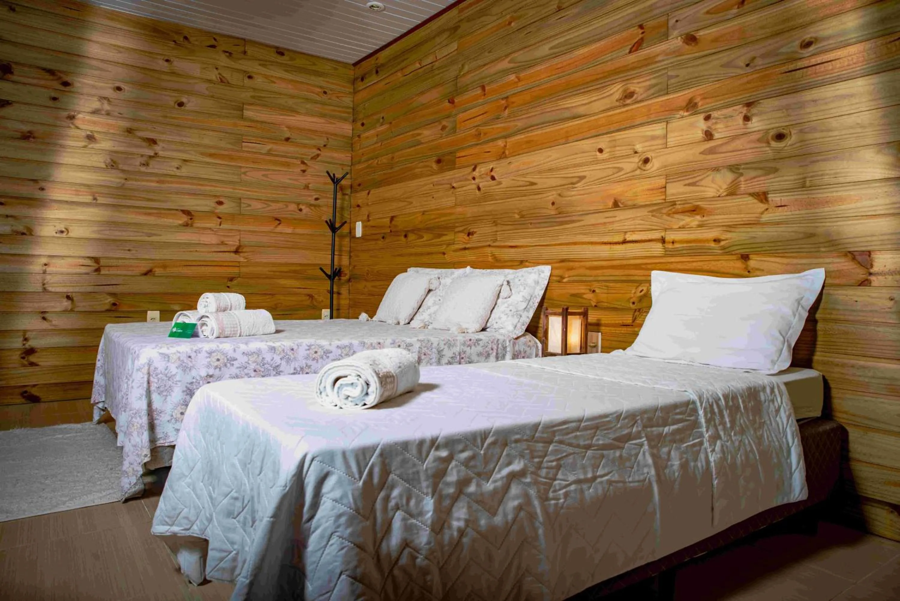 Bed in Pousada Gauleses