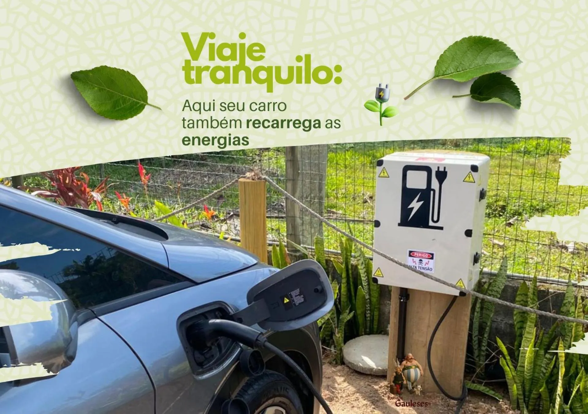 Area and facilities in Pousada Gauleses