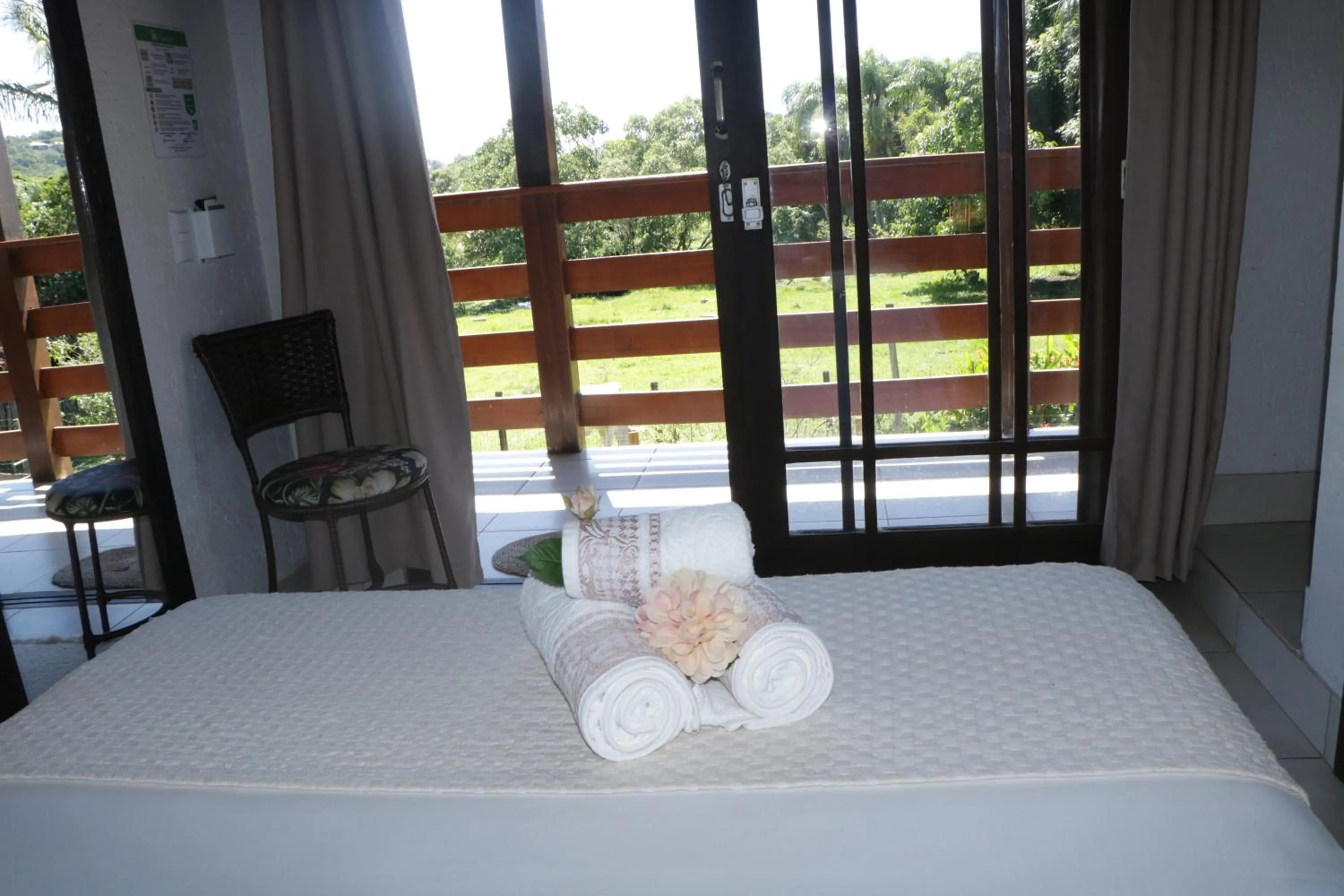 Bed in Pousada Gauleses