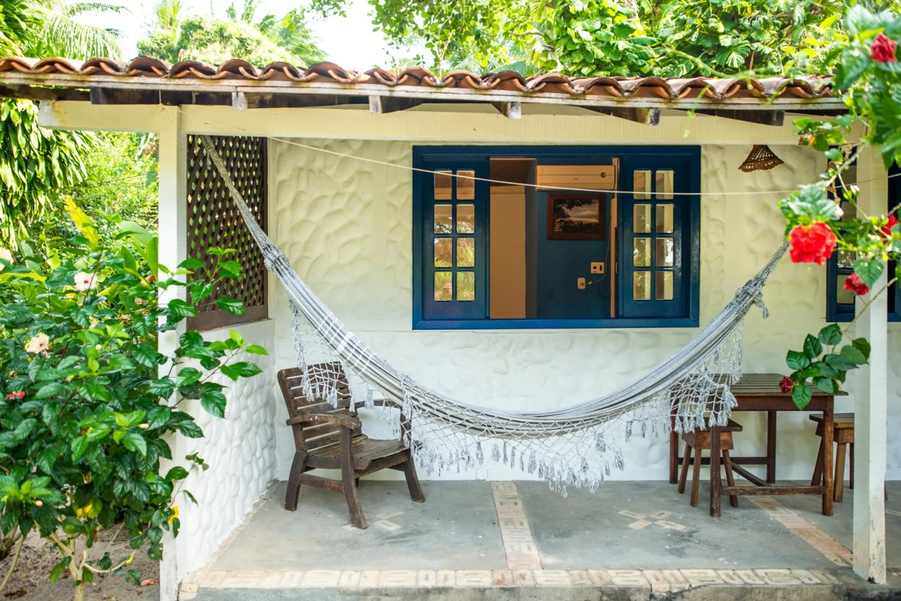 Patio in Pousada Luar das Águas